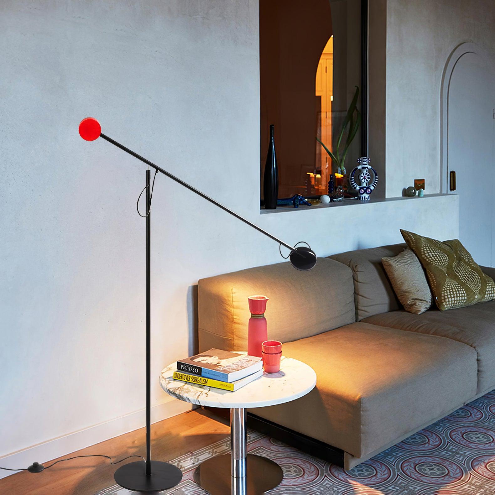 Teveny Minimalist Floor Lamp-Neutral Decor