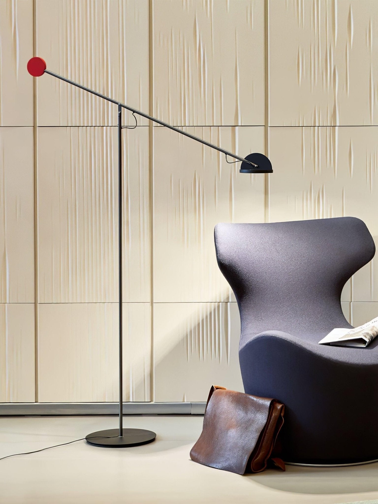 Teveny Minimalist Floor Lamp-Neutral Decor