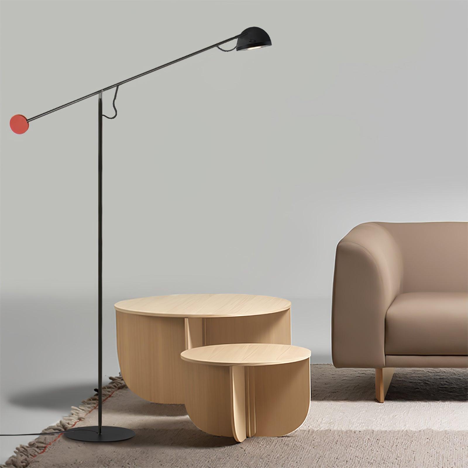 Teveny Minimalist Floor Lamp-Neutral Decor