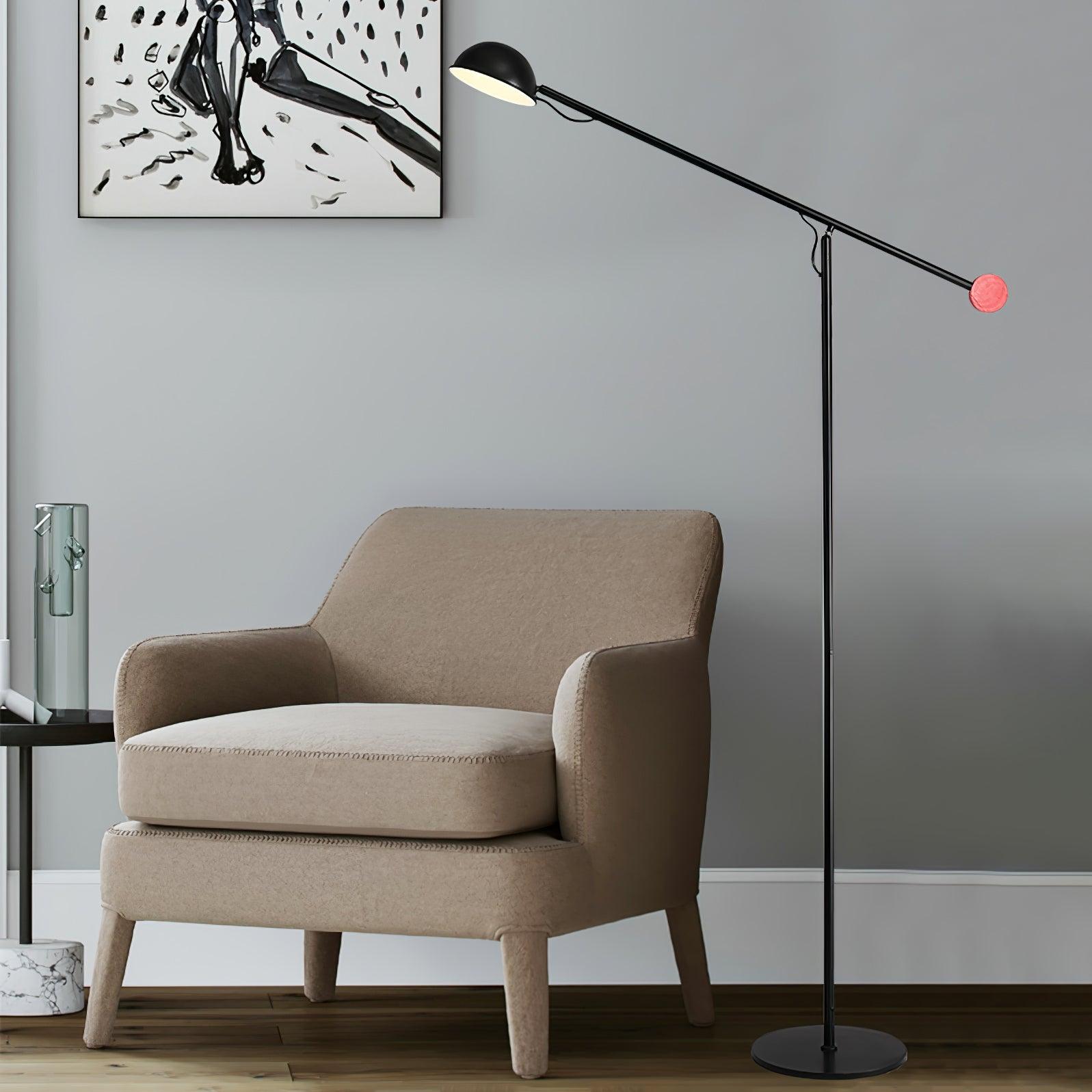 Teveny Minimalist Floor Lamp-Neutral Decor