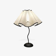 Luminova Fabric Artistic Table Lamp-Neutral Decor