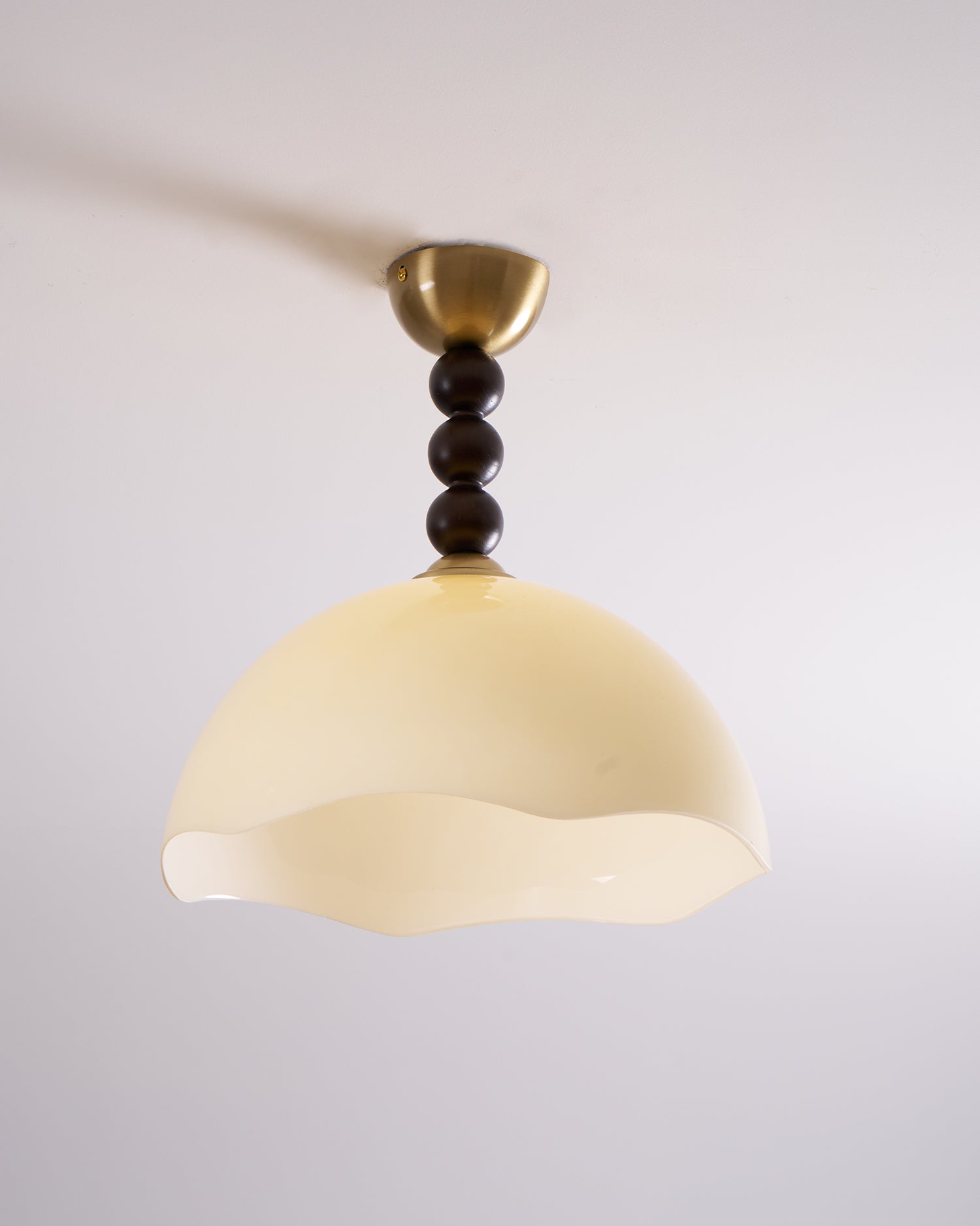 Syraeia Nordic Art Coral Glass Ceiling Lamp-Neutral Decor