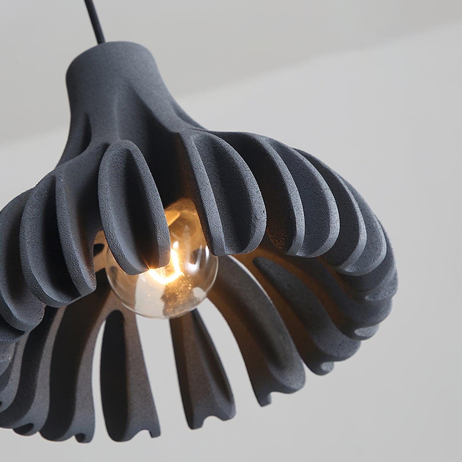 Valtu Coral Resin Pendant Lamp-Neutral Decor