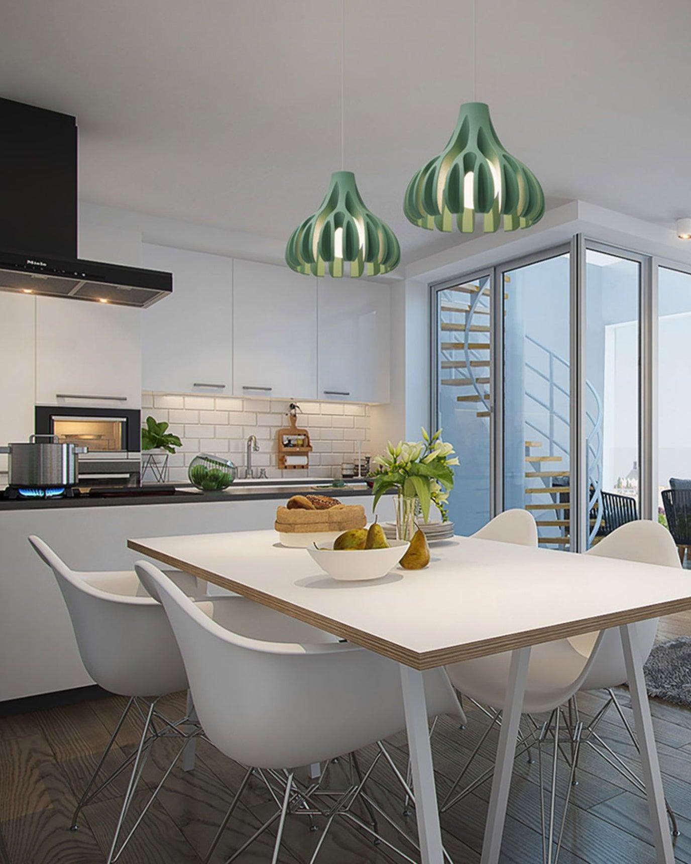 Valtu Coral Resin Pendant Lamp-Neutral Decor