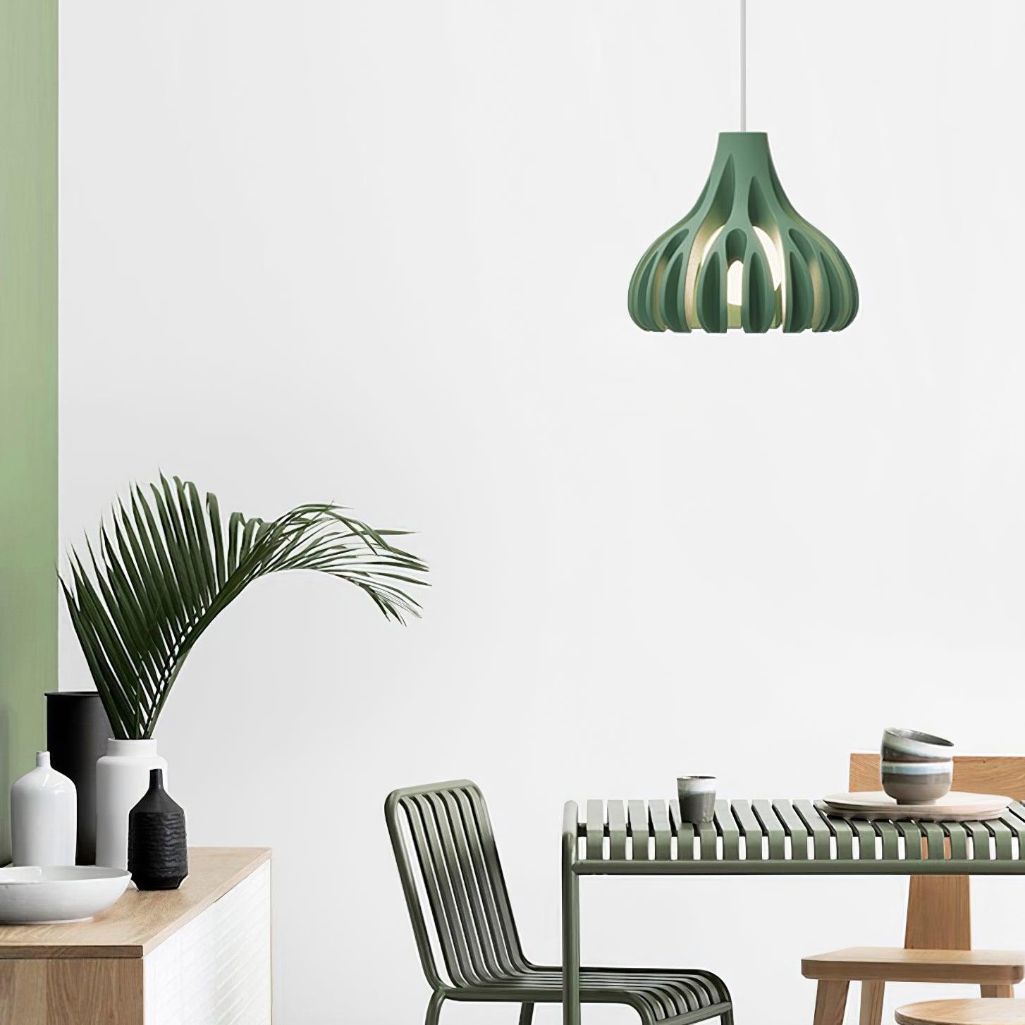 Valtu Coral Resin Pendant Lamp-Neutral Decor