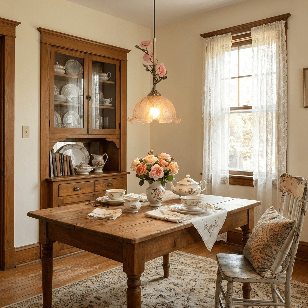 Coralise Rose Pendant Lamp-Neutral Decor