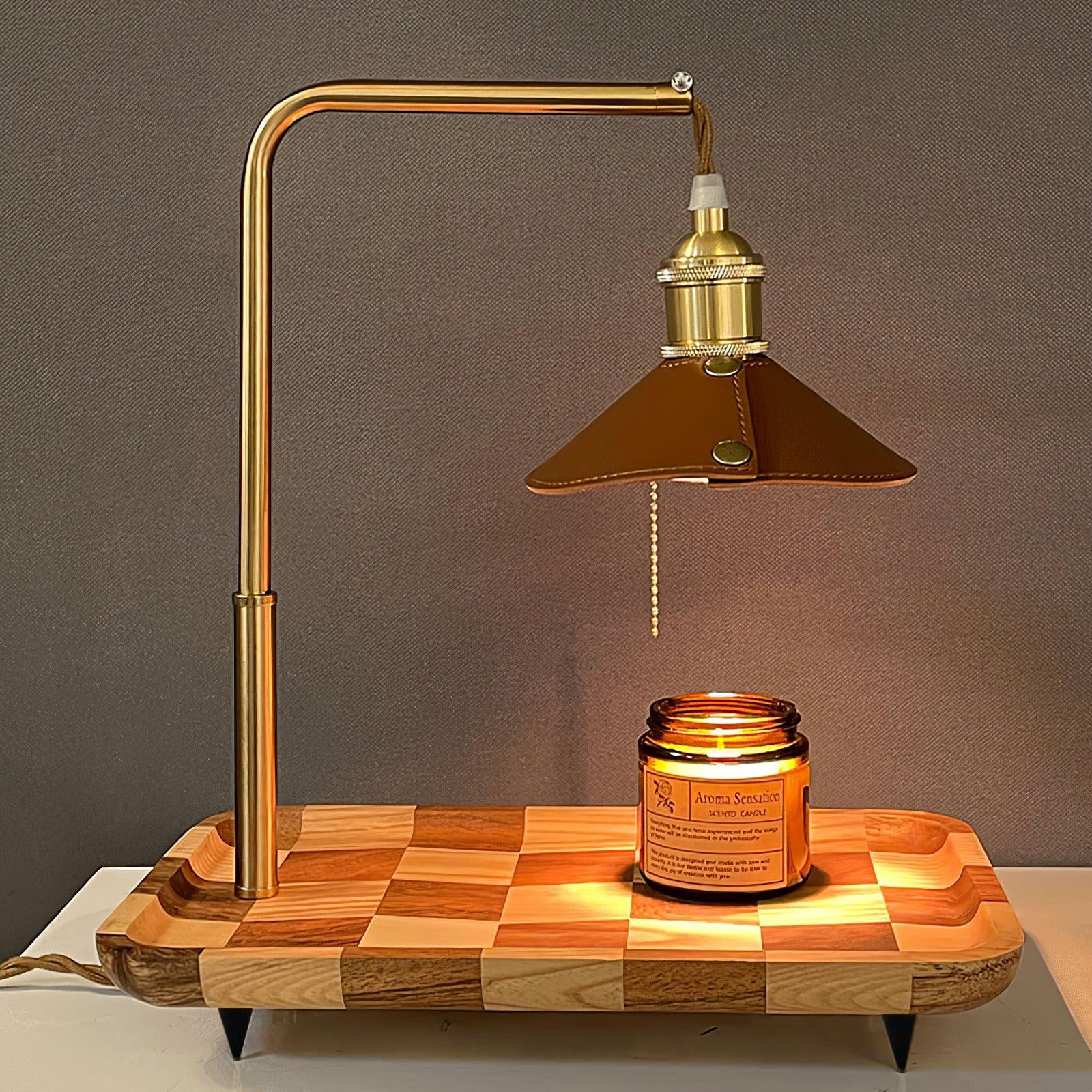Aol Modern Wood Table Lamp-Neutral Decor