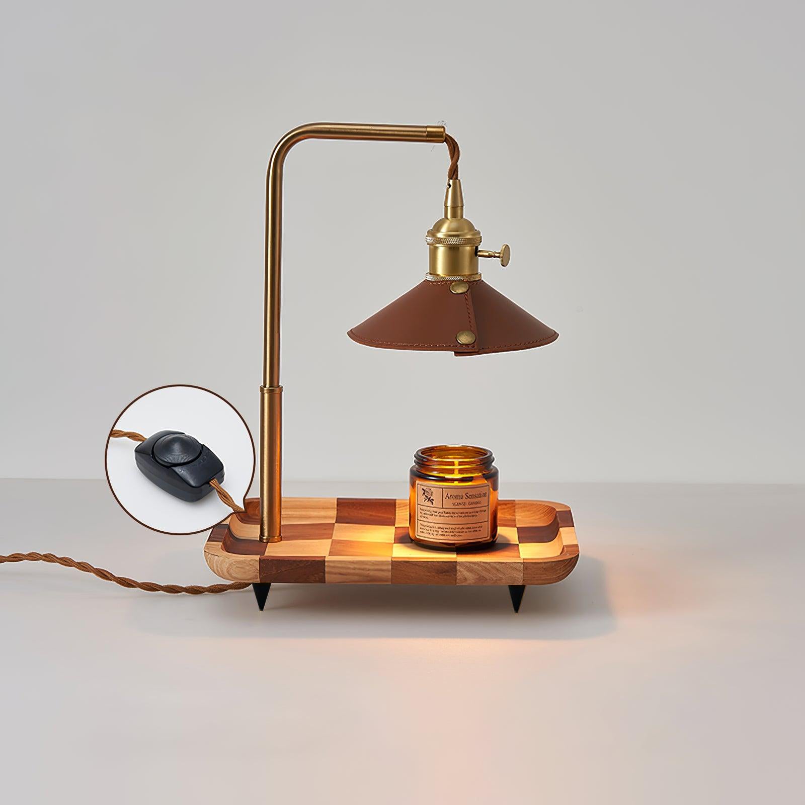 Aol Modern Wood Table Lamp-Neutral Decor