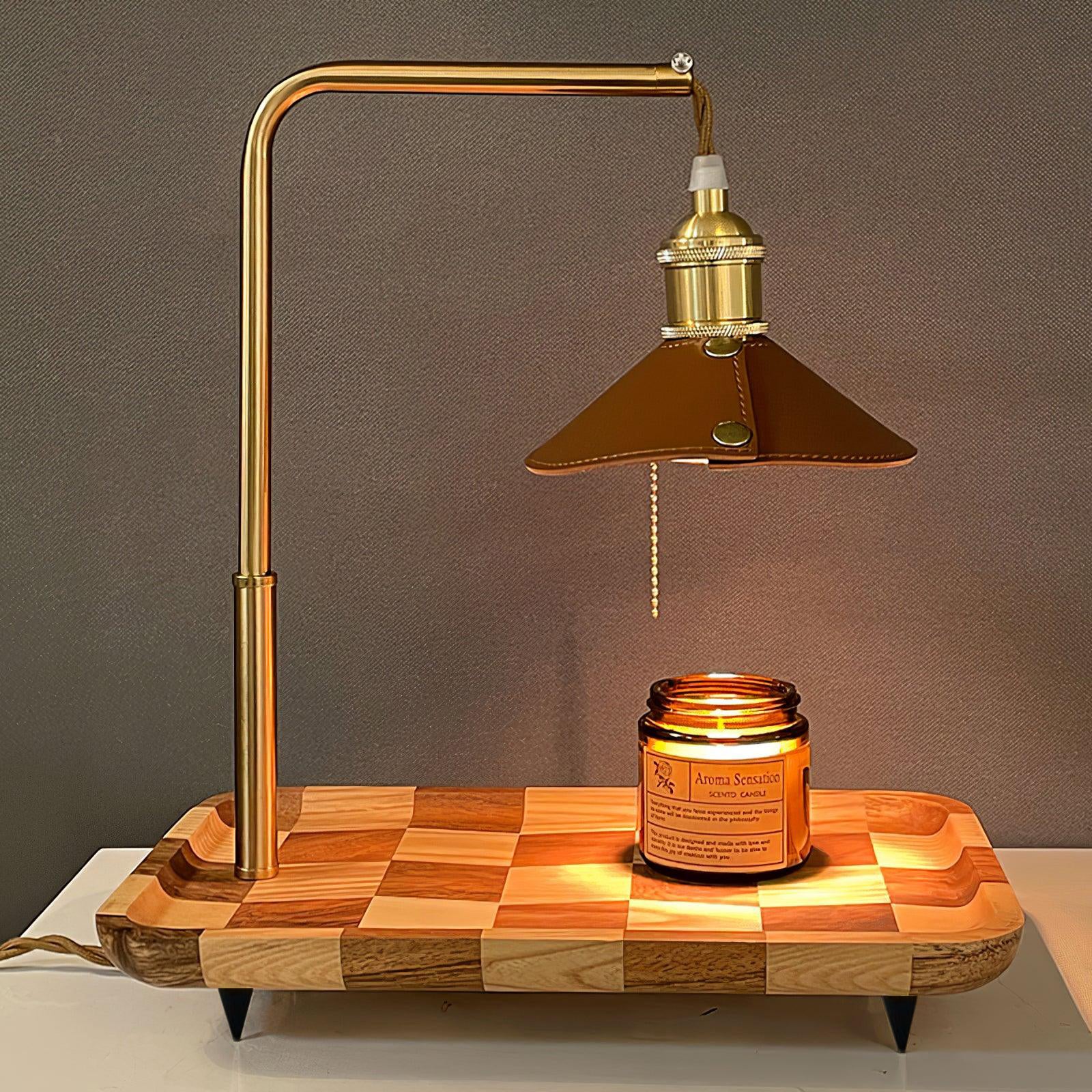 Aol Modern Wood Table Lamp-Neutral Decor