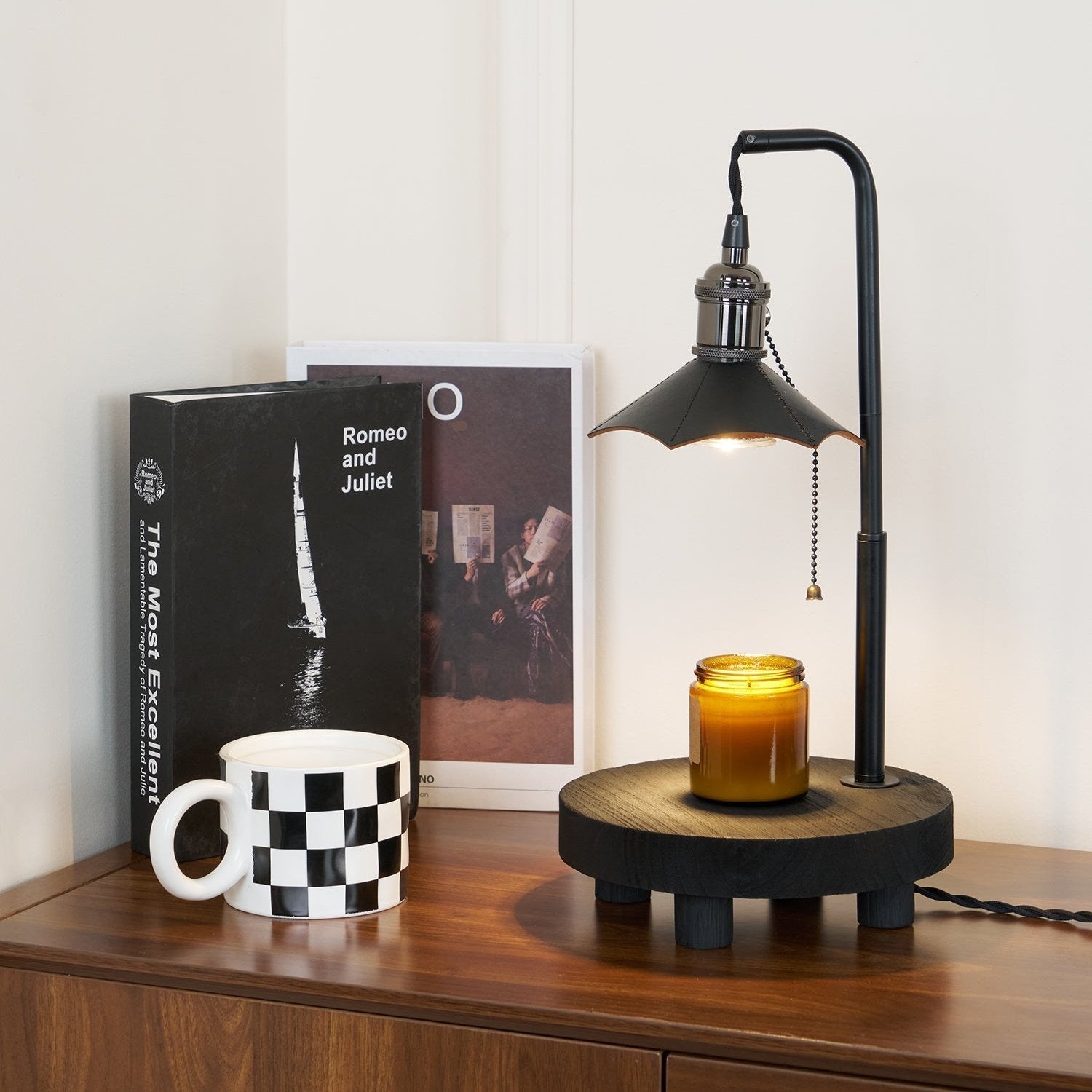 Christian Modern Wood Table Lamp-Neutral Decor