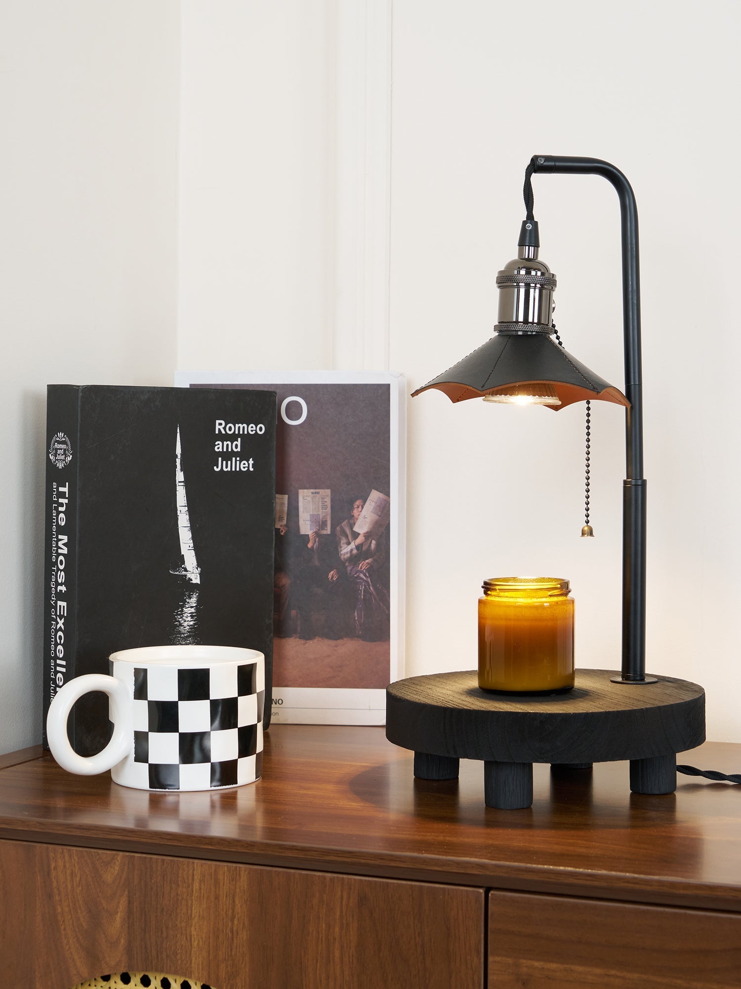 Christian Modern Wood Table Lamp-Neutral Decor