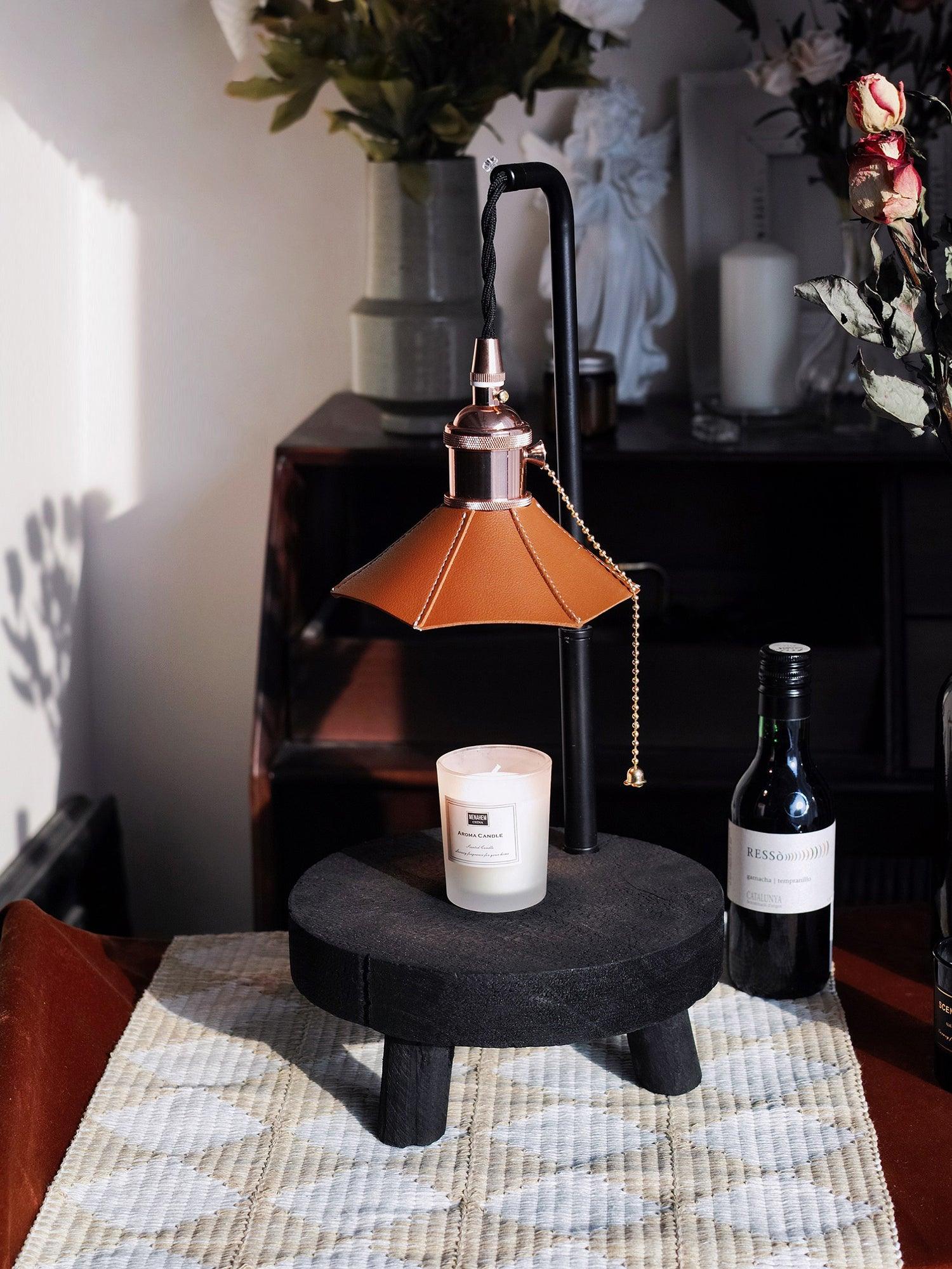 Christian Modern Wood Table Lamp-Neutral Decor