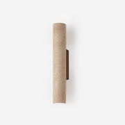 Lunaro Tall Travertine Wall Sconce