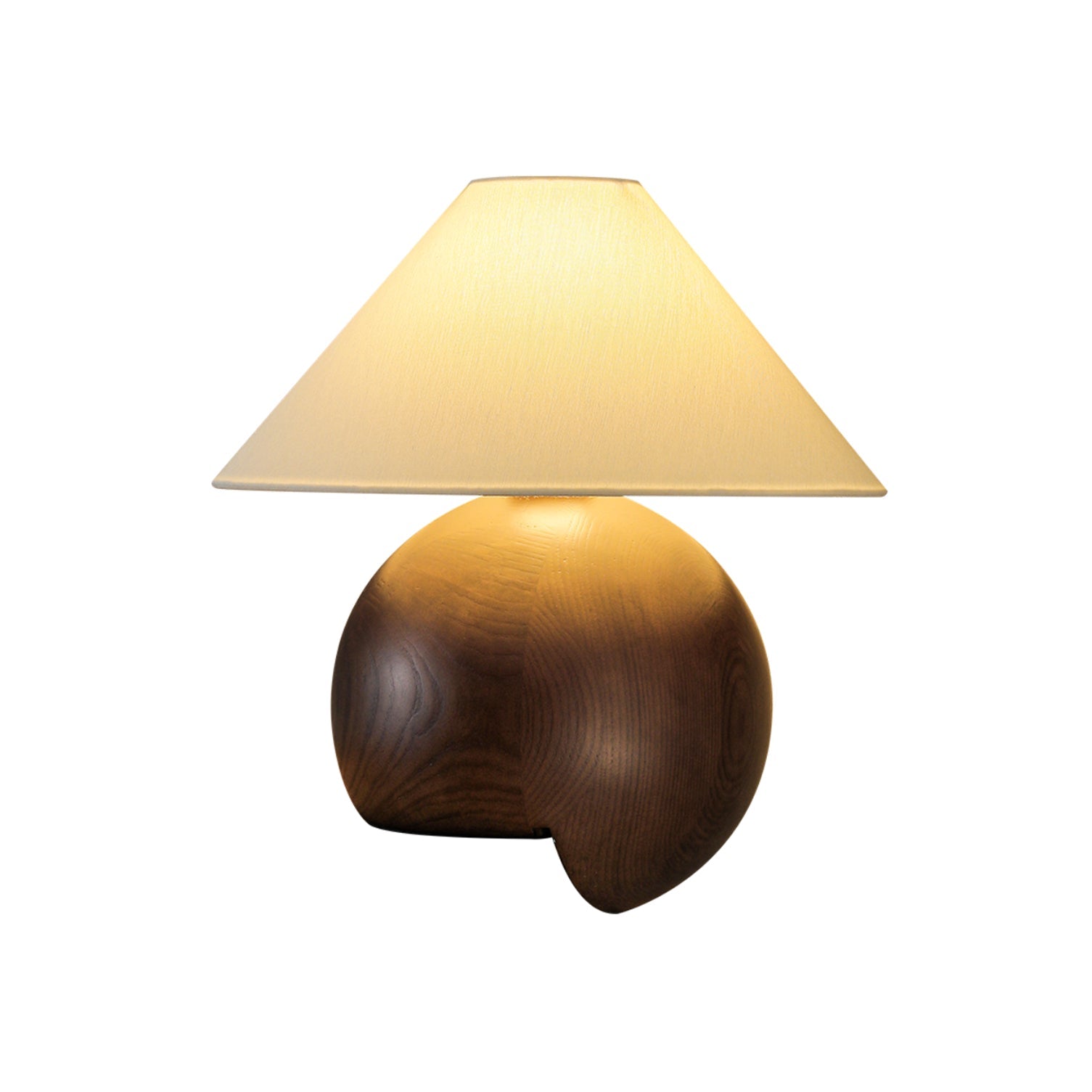 Halise Wood Organic Table Lamp-Neutral Decor