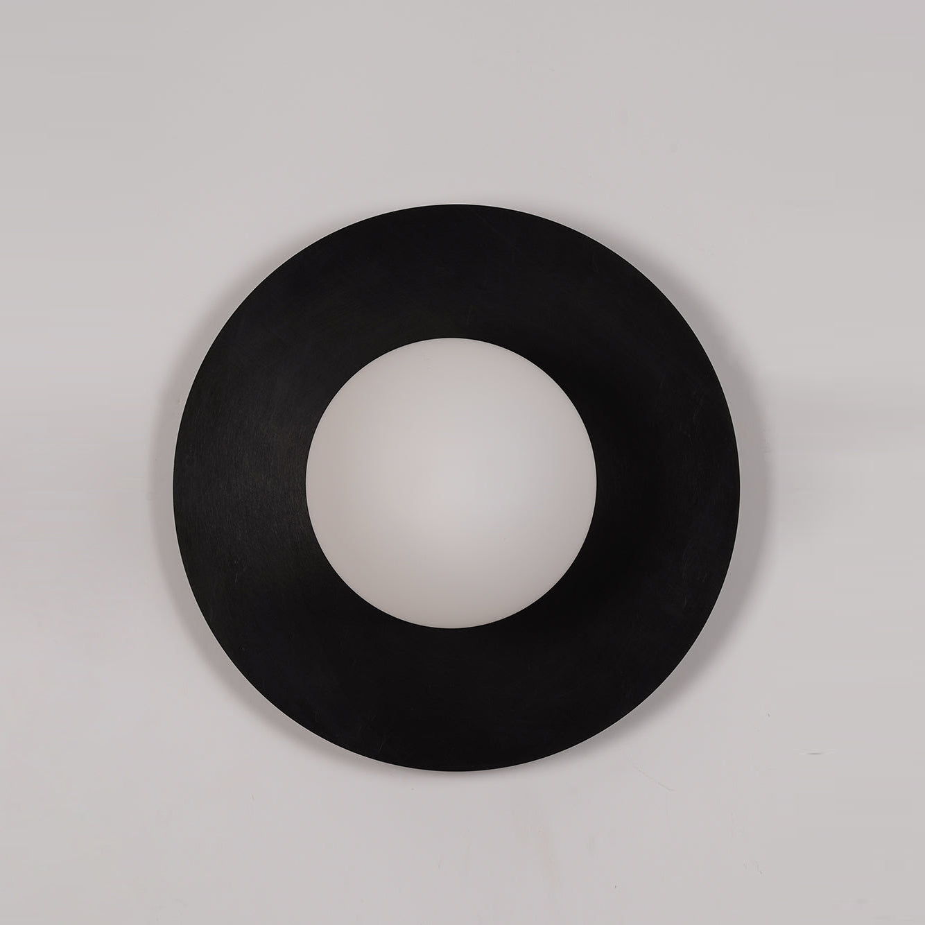 Haze Round Glass Wall Lamp