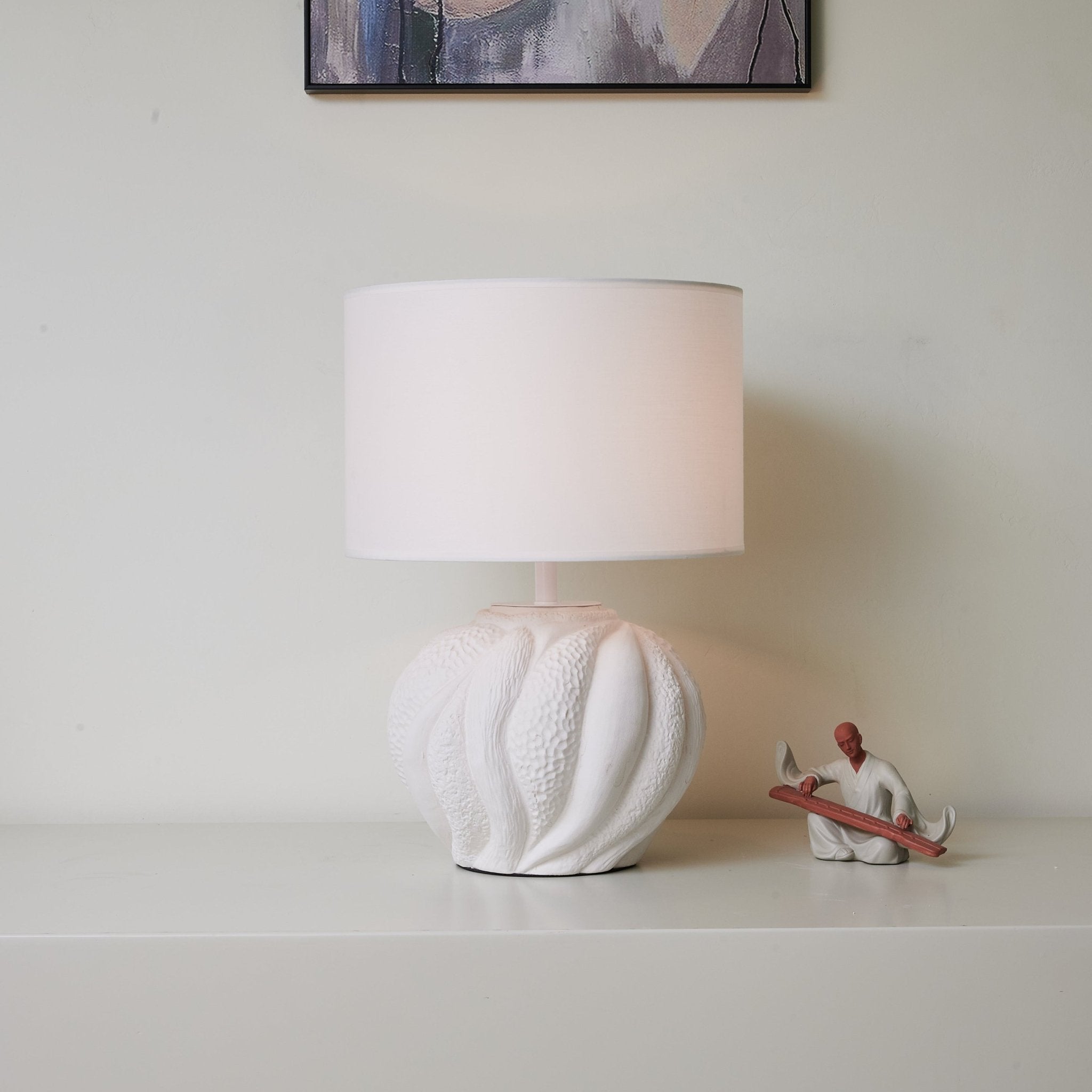 Addison Modern Ceramics Table Lamp-Neutral Decor