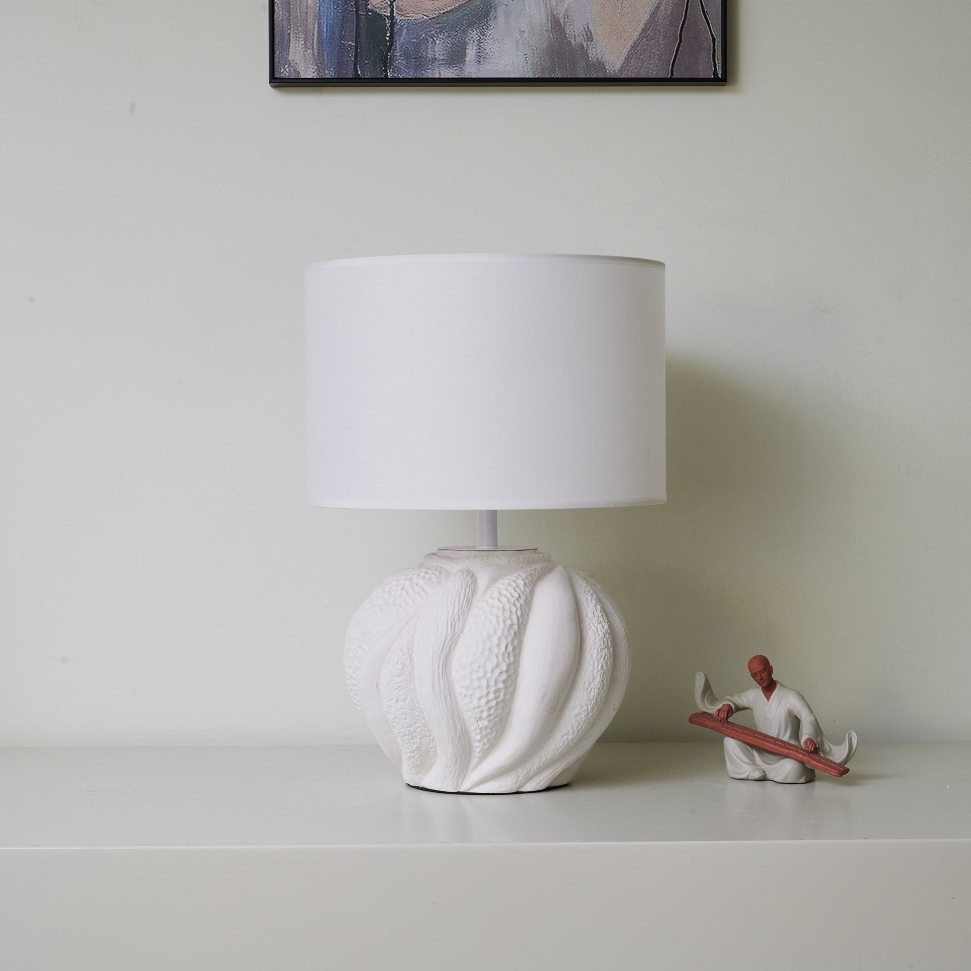 Addison Modern Ceramics Table Lamp-Neutral Decor
