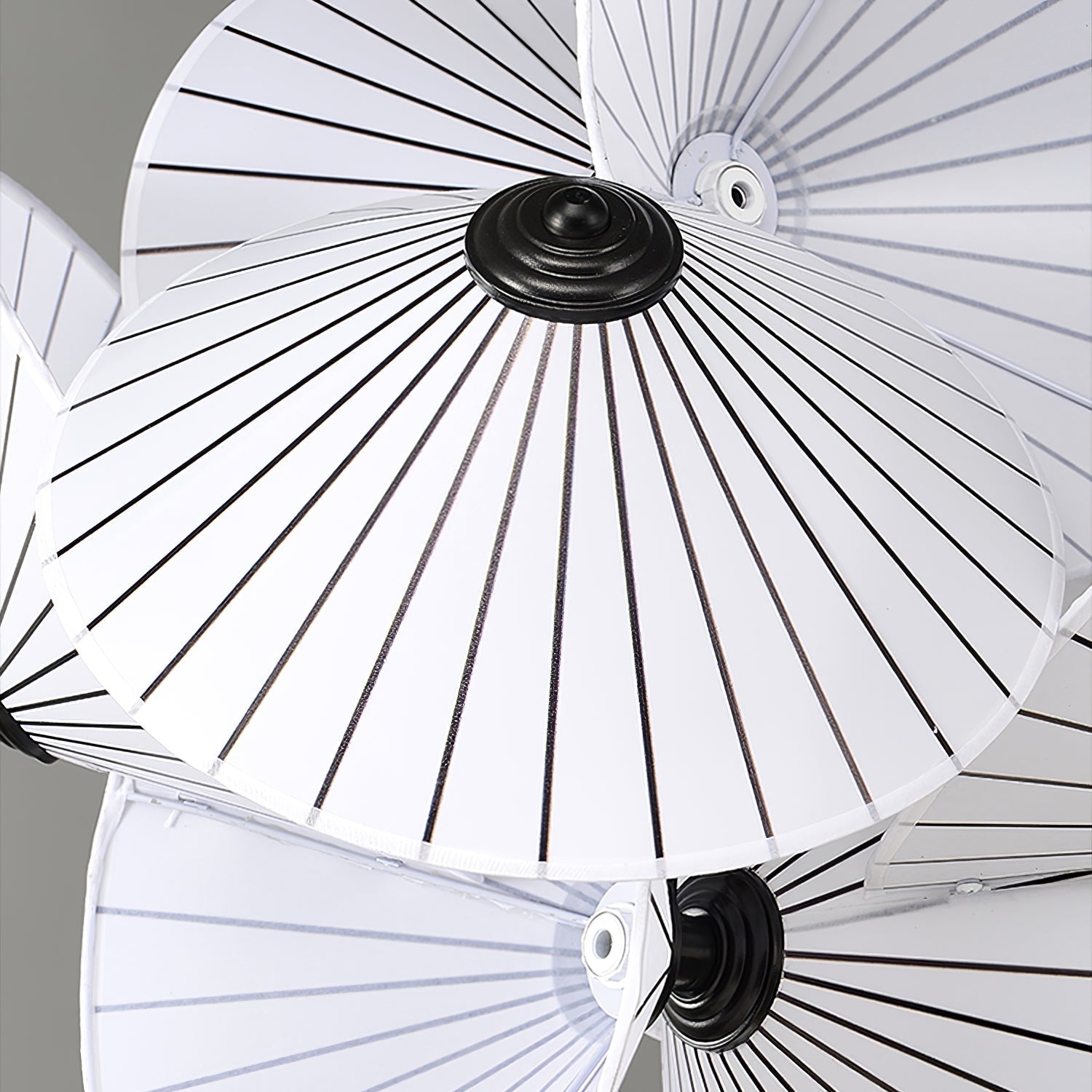 Solarare Fabric Artistic Pendant Light-Neutral Decor