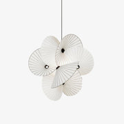 Solarare Fabric Artistic Pendant Light-Neutral Decor