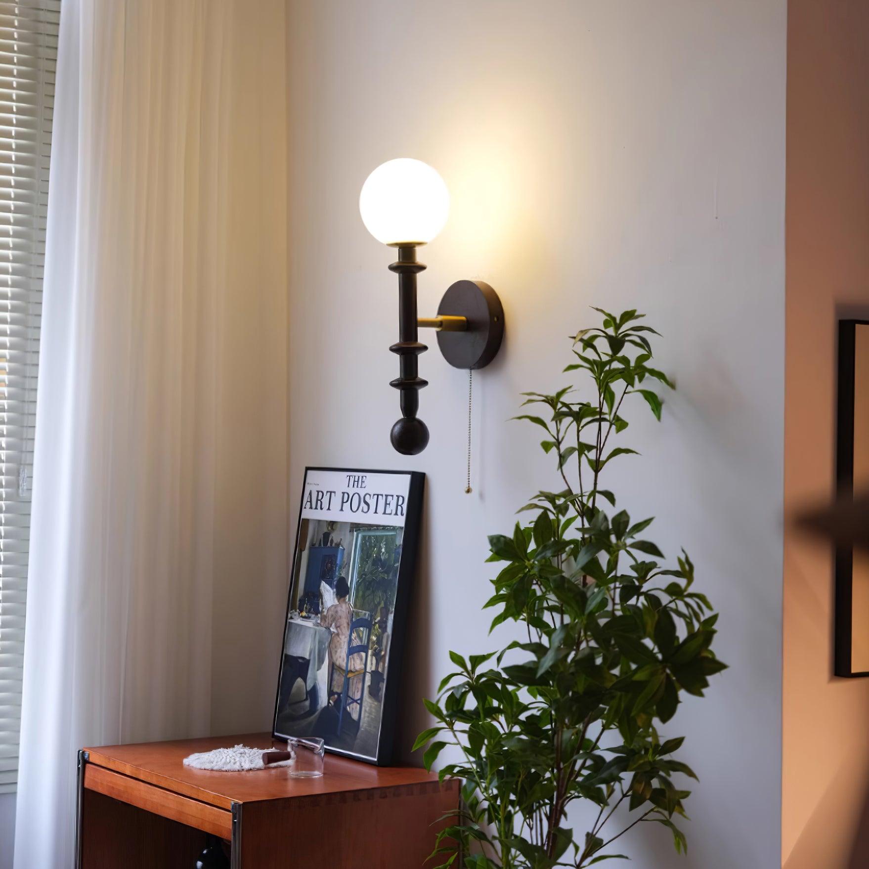Velno Globe Wall Lamp