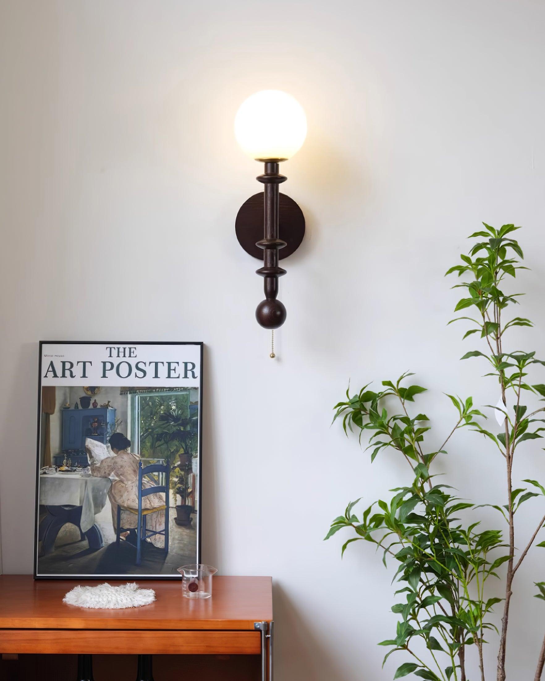 Velno Globe Wall Lamp
