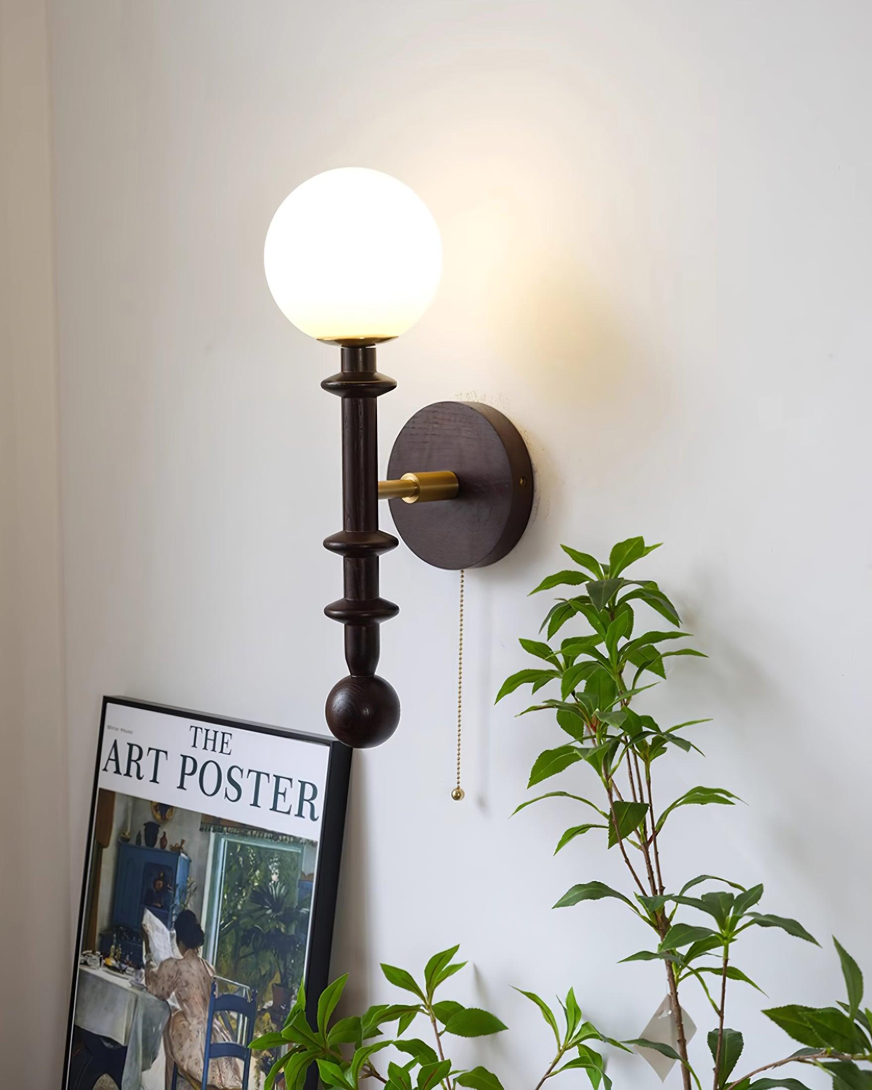 Velno Globe Wall Lamp