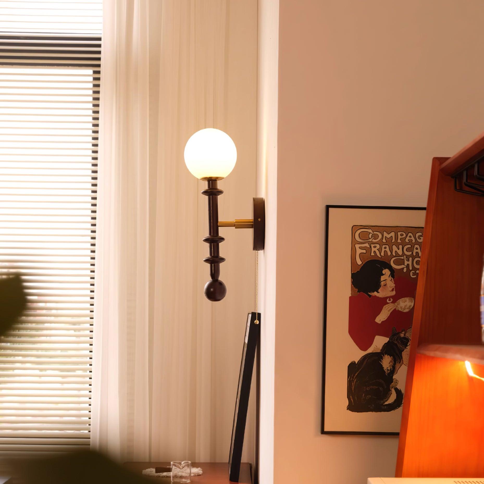 Velno Globe Wall Lamp