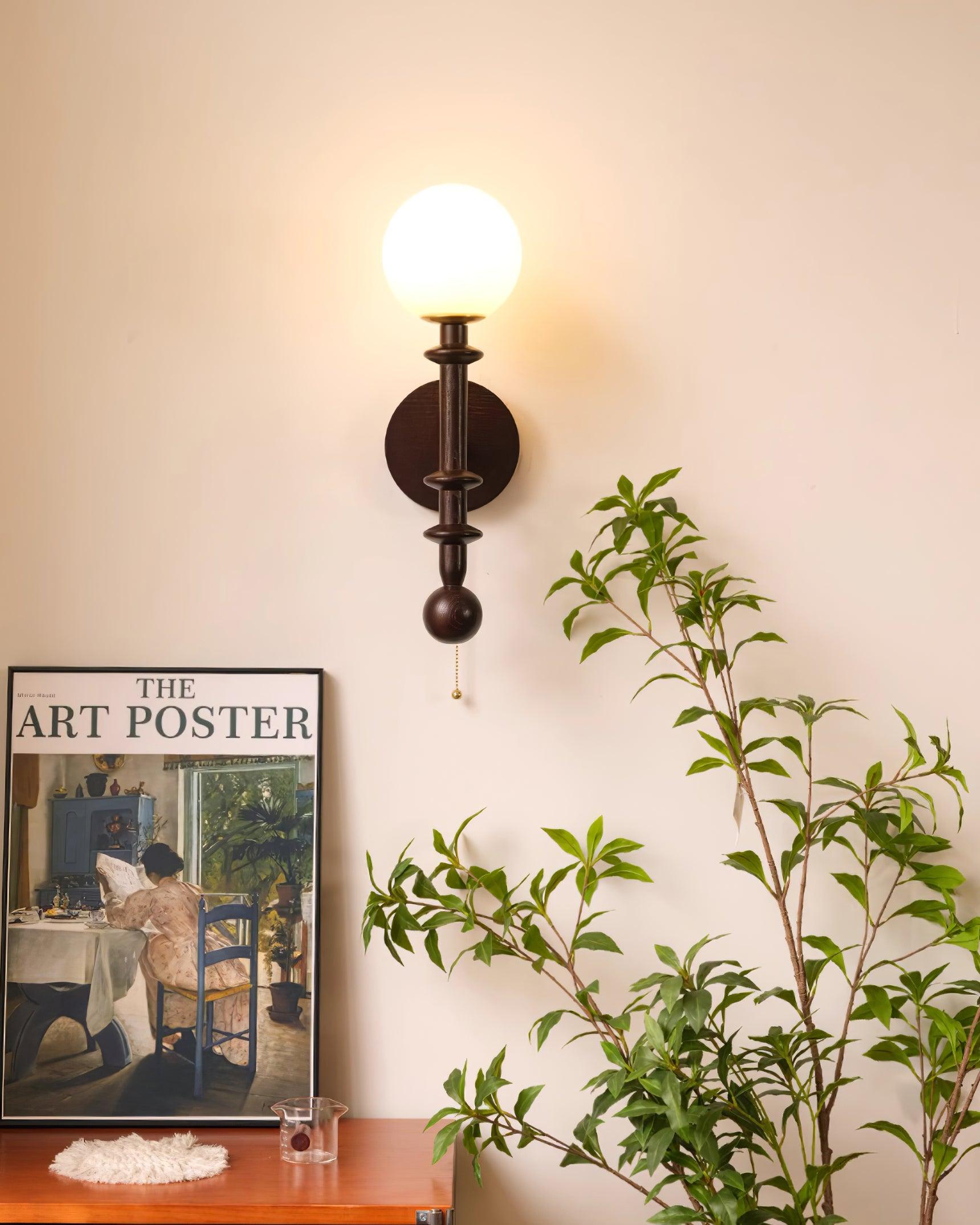 Velno Globe Wall Lamp