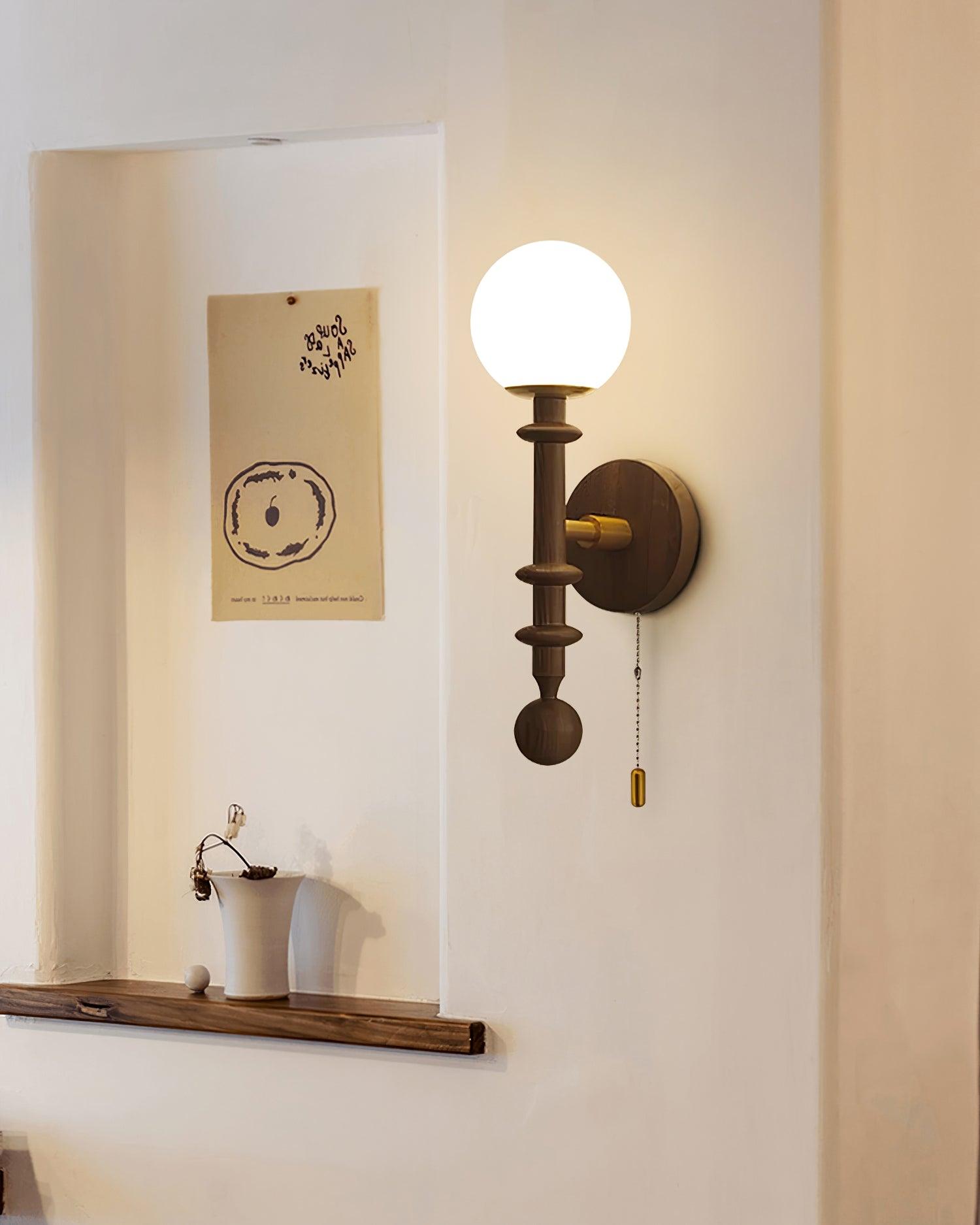 Velno Globe Wall Lamp
