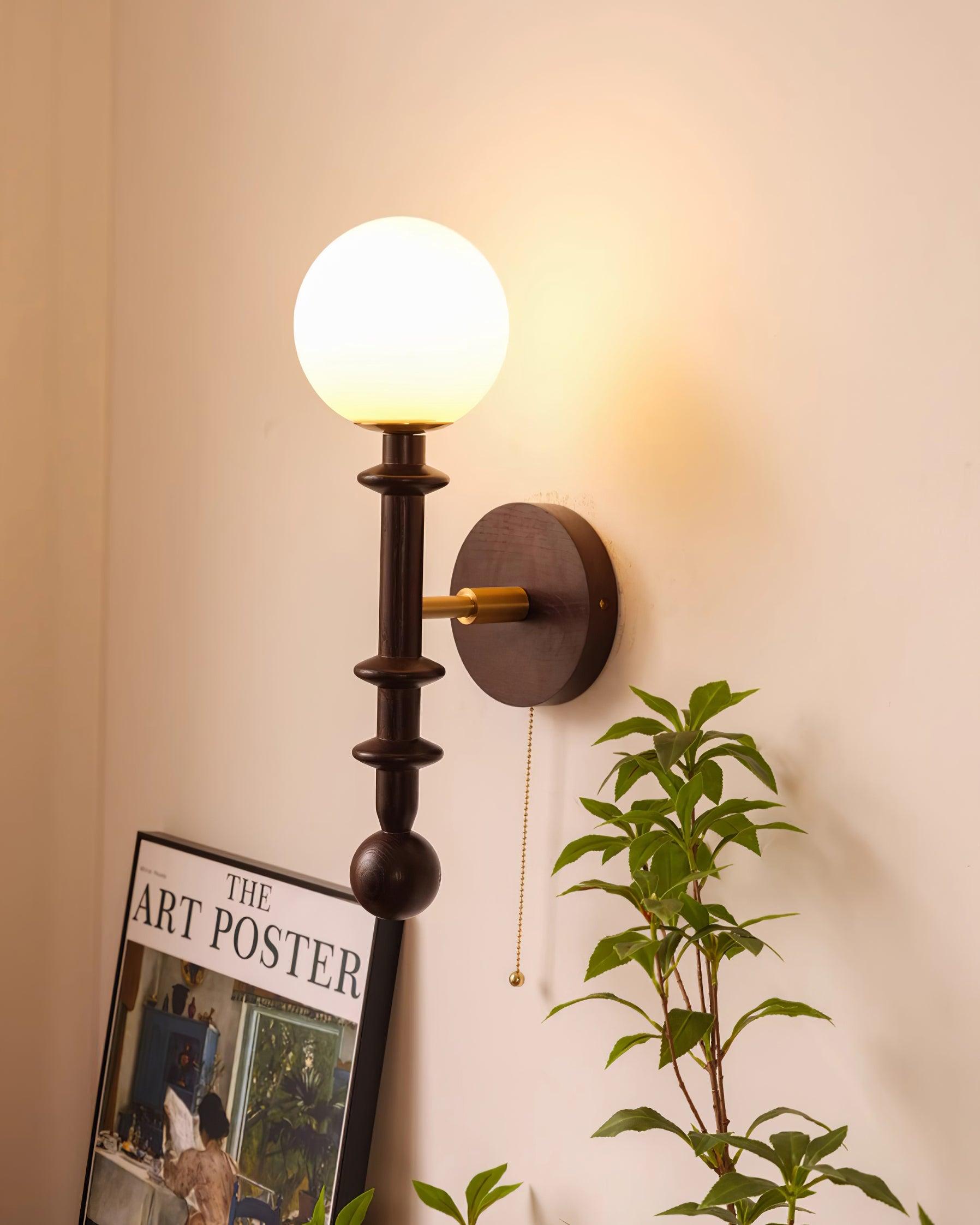Velno Globe Wall Lamp