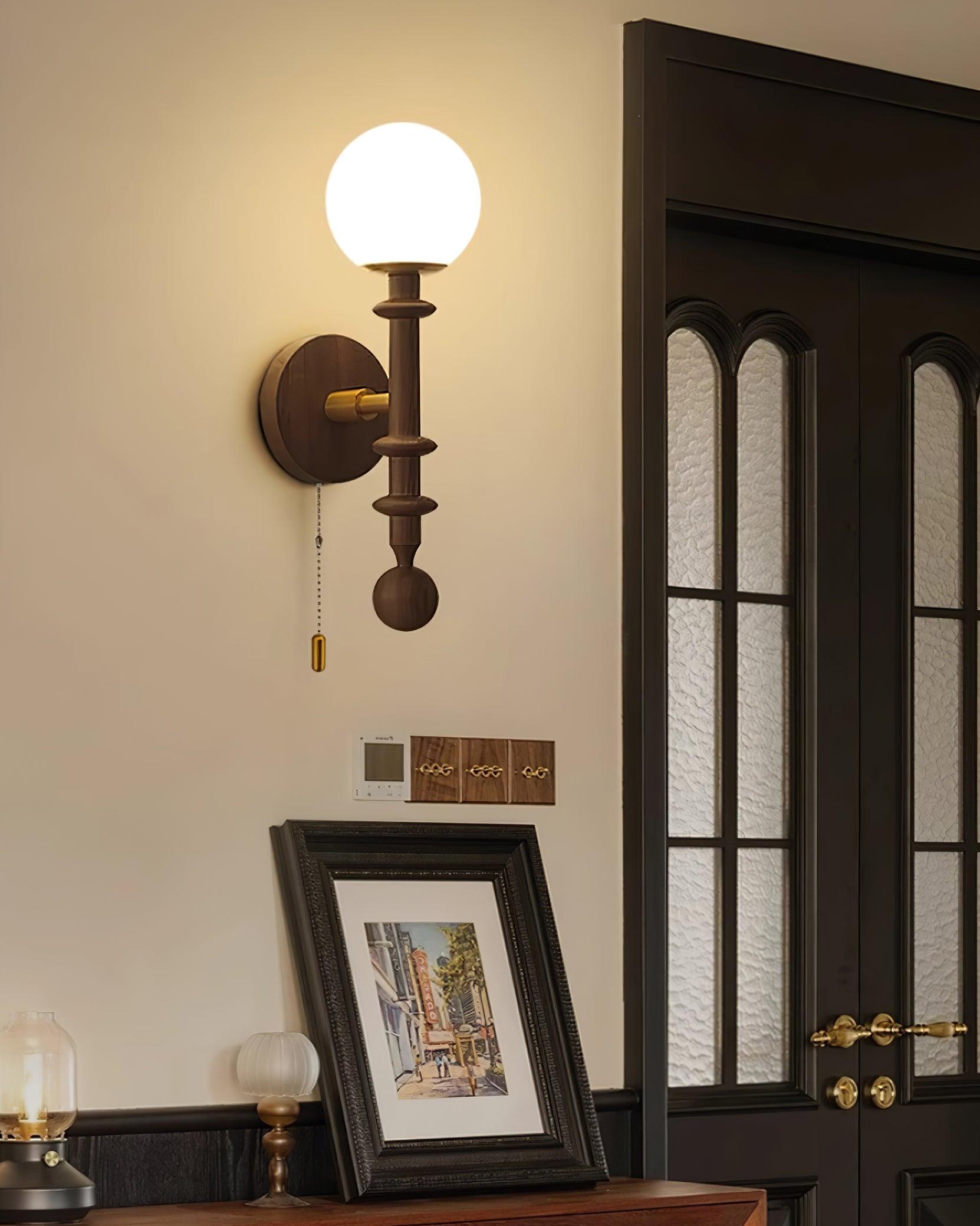 Velno Globe Wall Lamp
