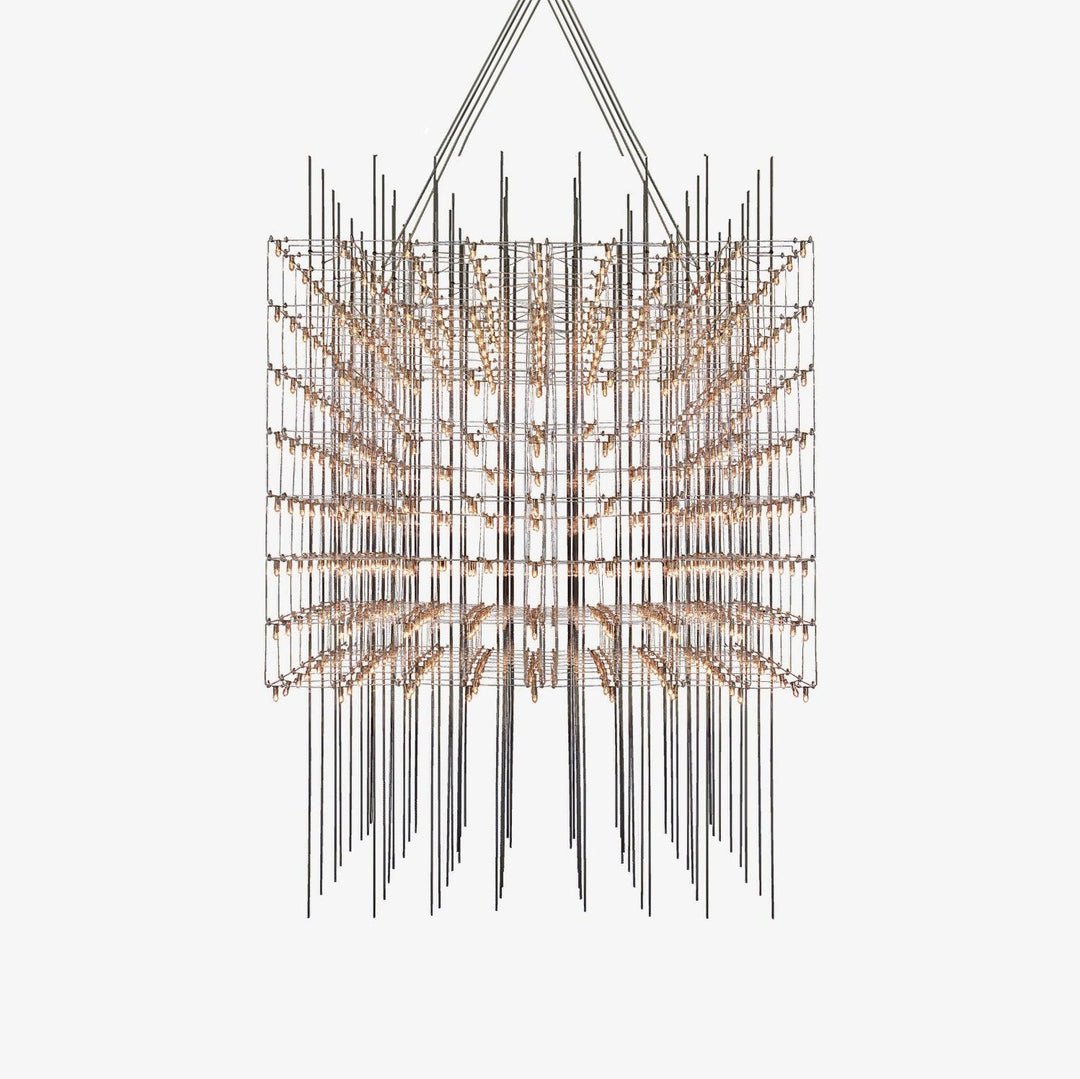 Avtalan Postmodern Luxury Cube Pendant Light-Neutral Decor