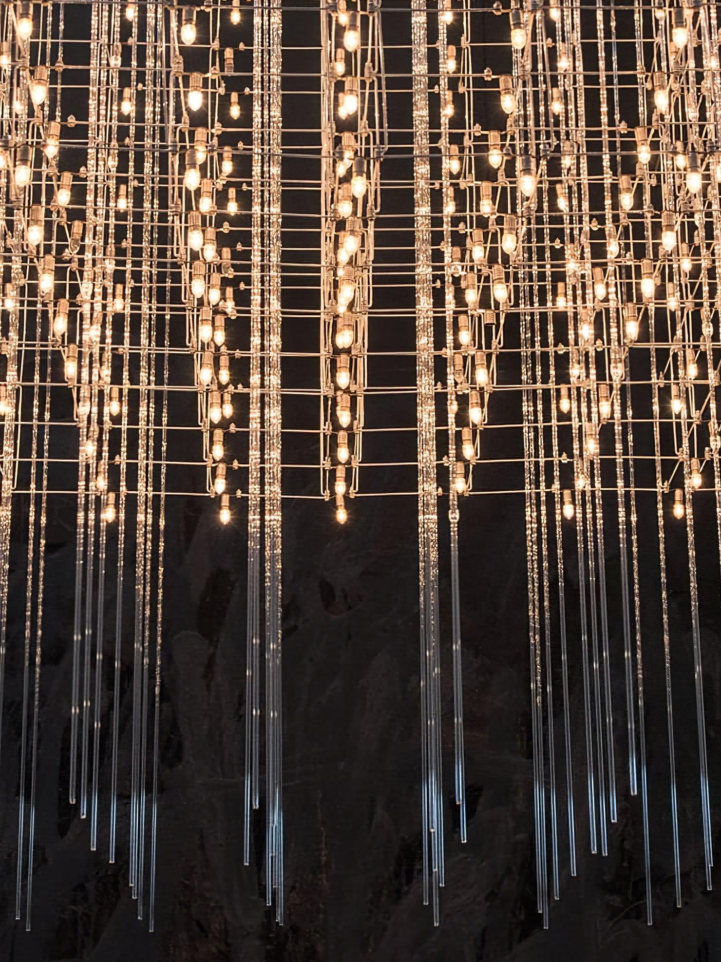 Avtalan Postmodern Luxury Cube Pendant Light-Neutral Decor