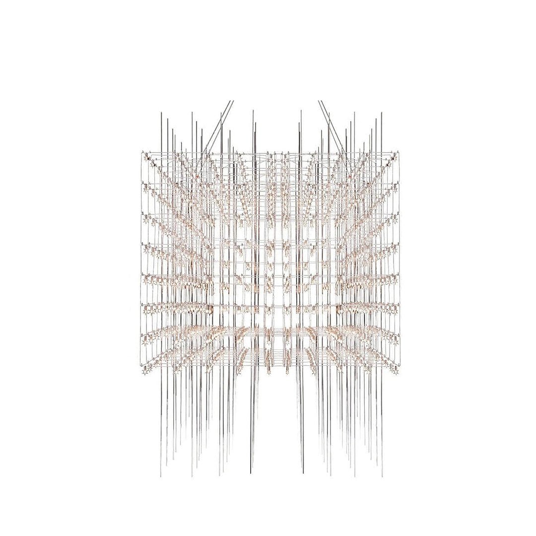 Avtalan Postmodern Luxury Cube Pendant Light-Neutral Decor