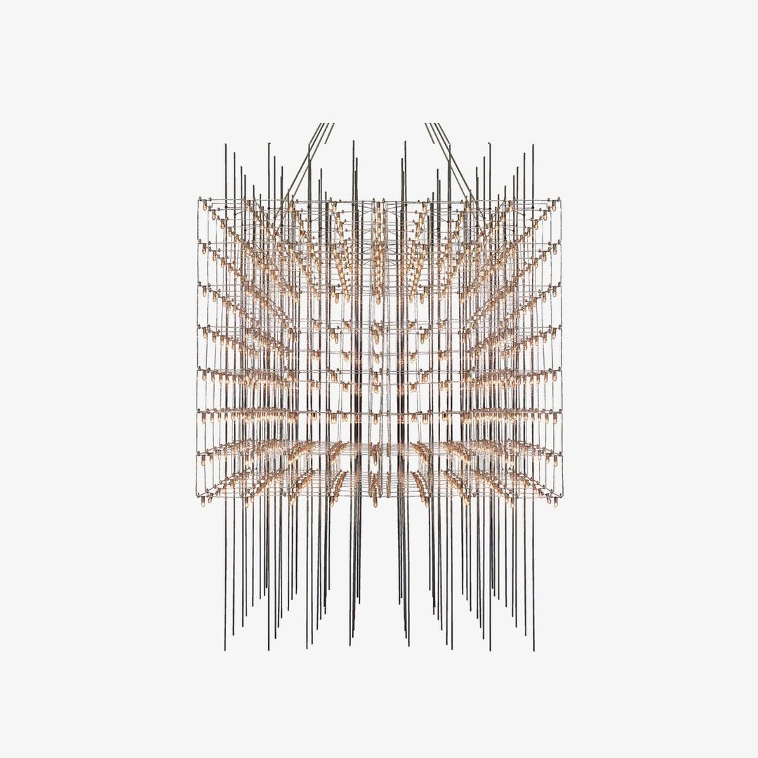 Avtalan Postmodern Luxury Cube Pendant Light-Neutral Decor