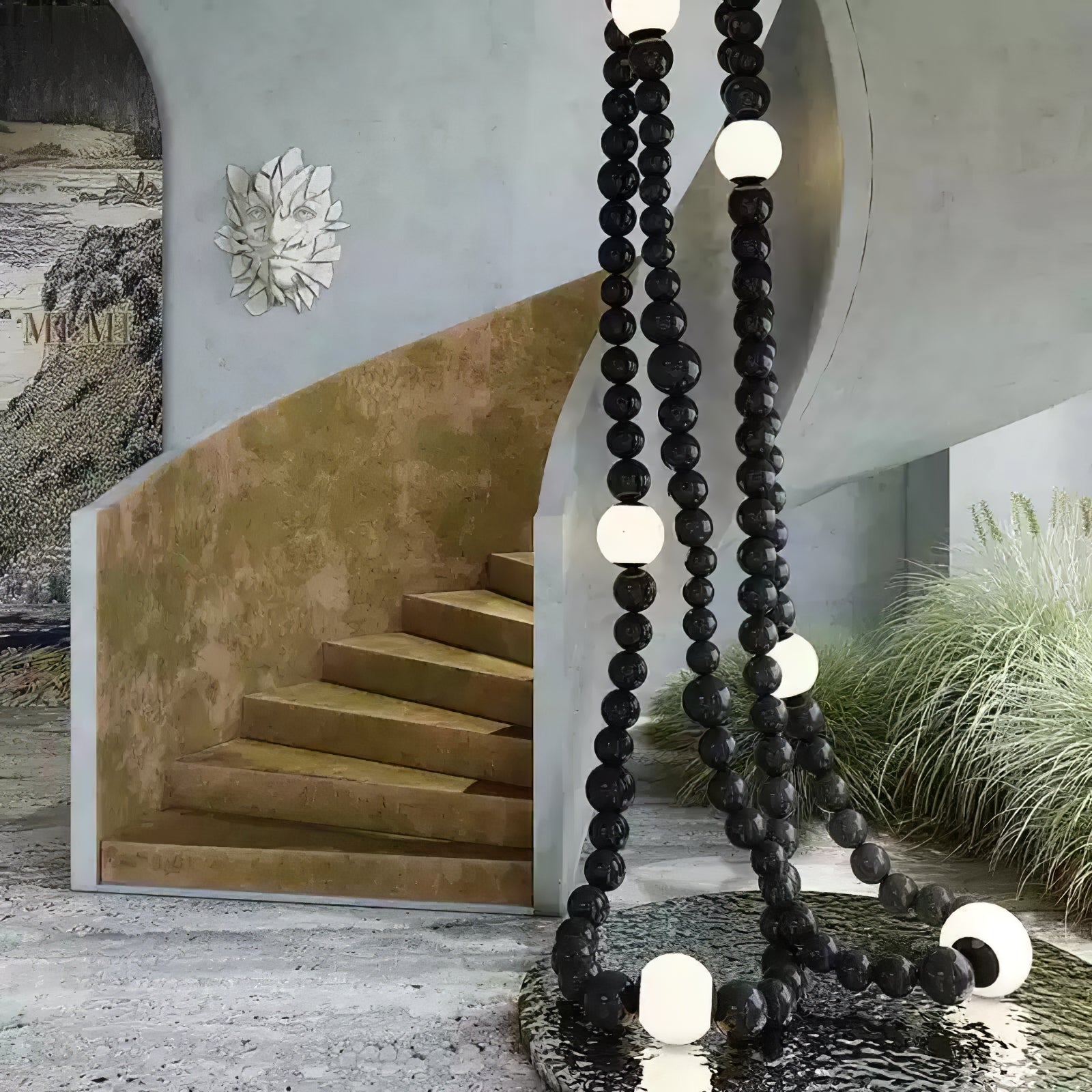 Nysolisra Modern Glass Chandelier-Neutral Decor