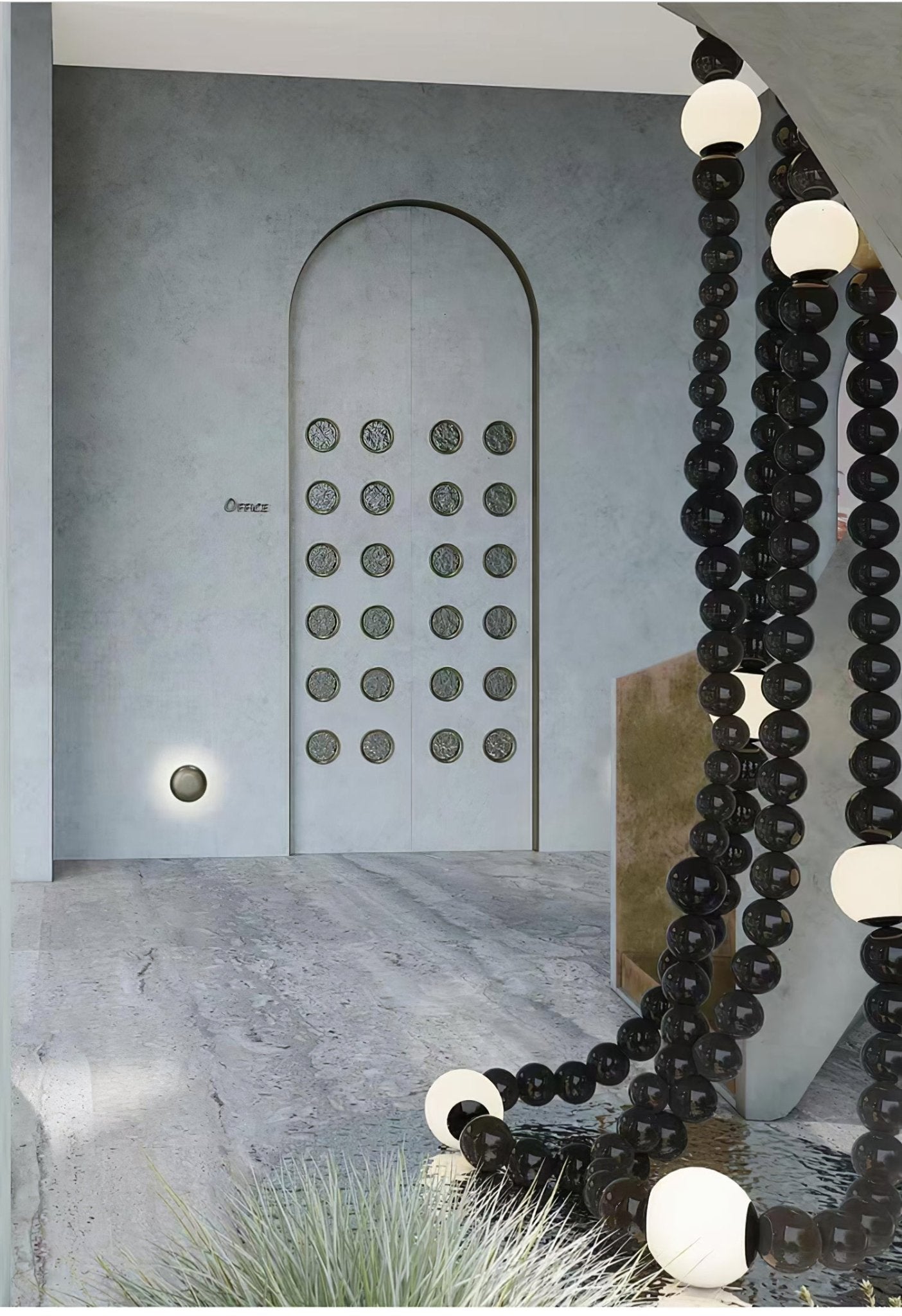 Nysolisra Modern Glass Chandelier-Neutral Decor