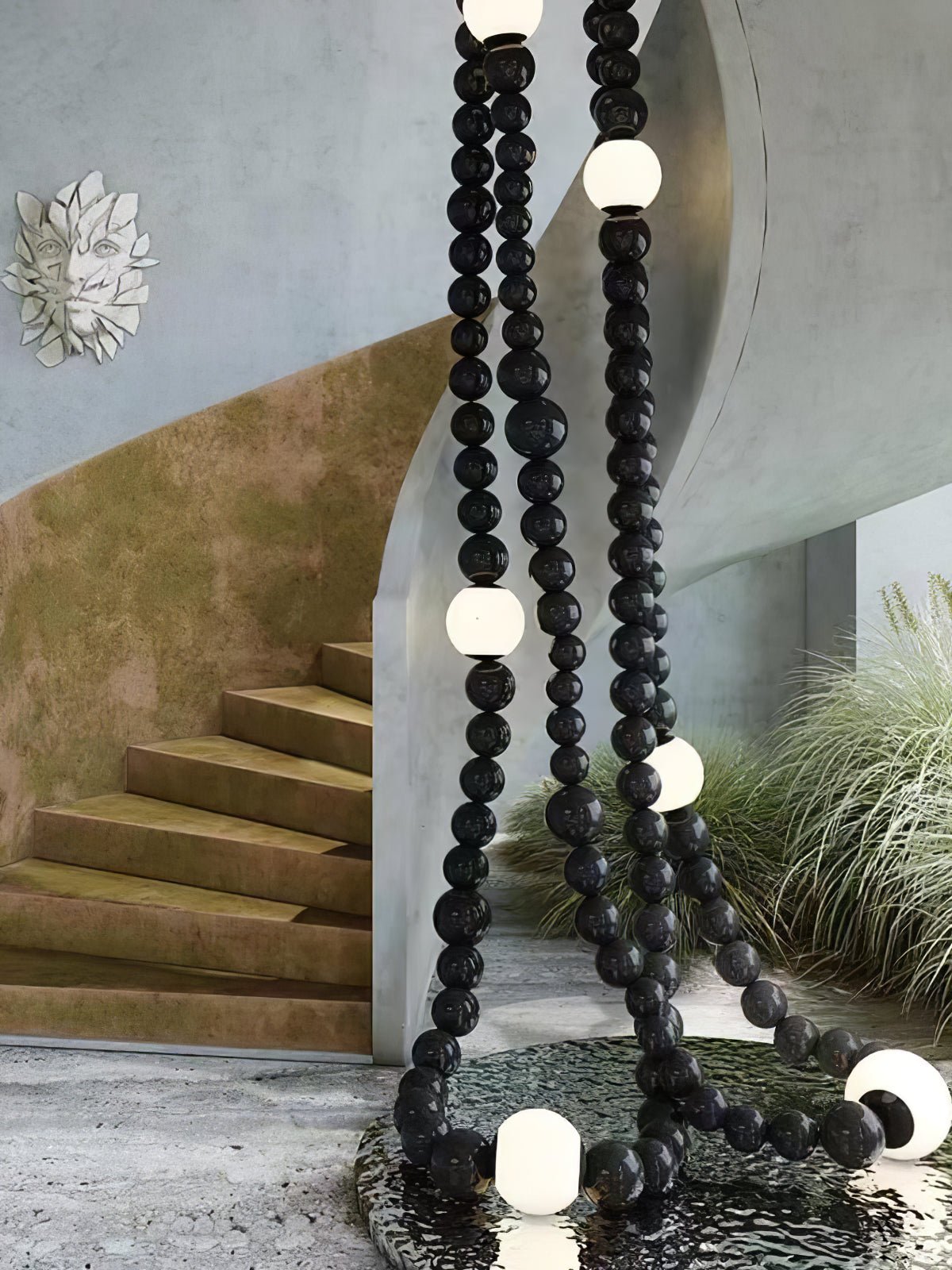Nysolisra Modern Glass Chandelier-Neutral Decor