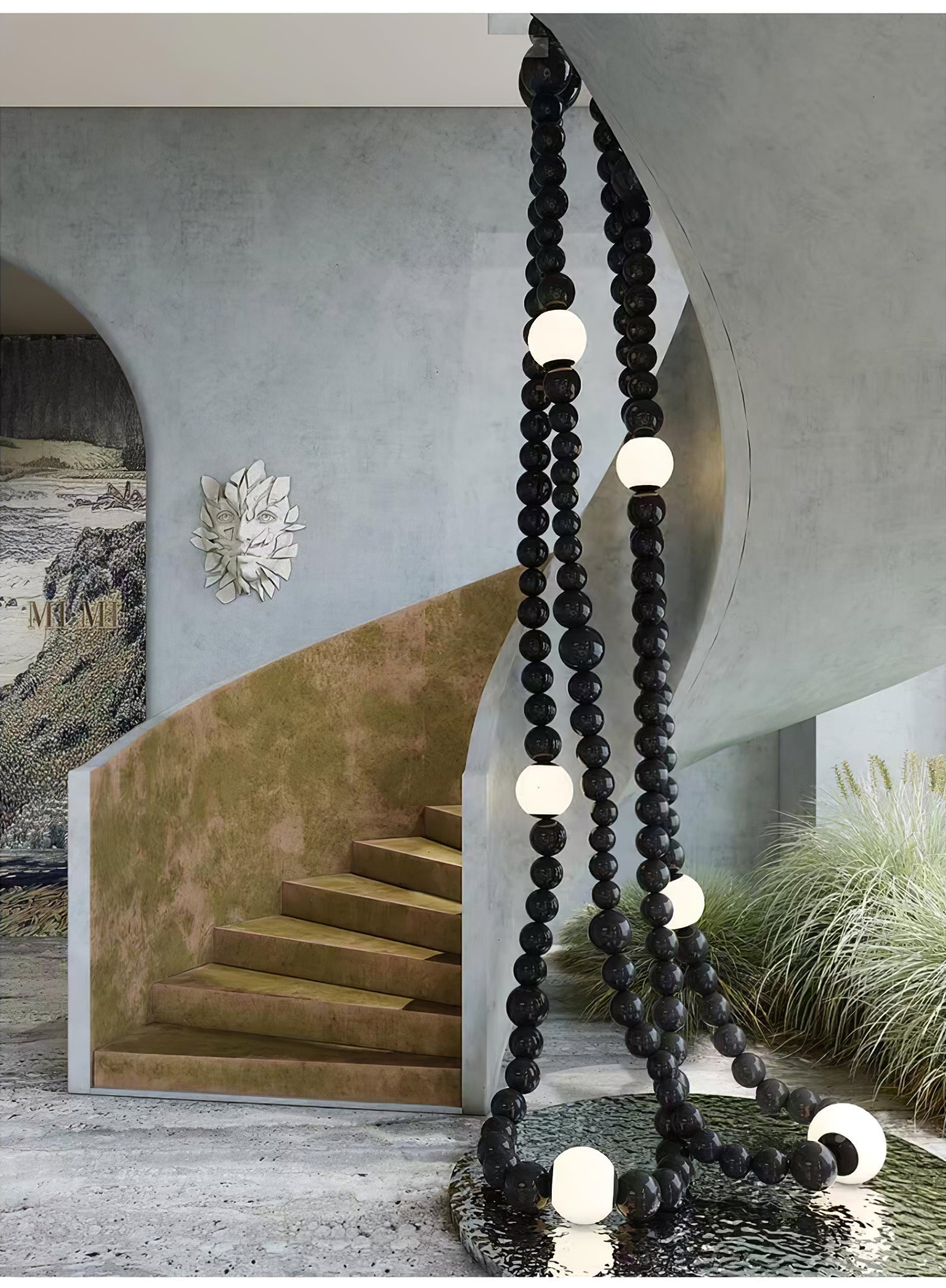Nysolisra Modern Glass Chandelier-Neutral Decor