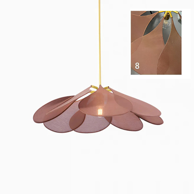 Dax Fabric Nature-inspired Pendant Lamp-Neutral Decor