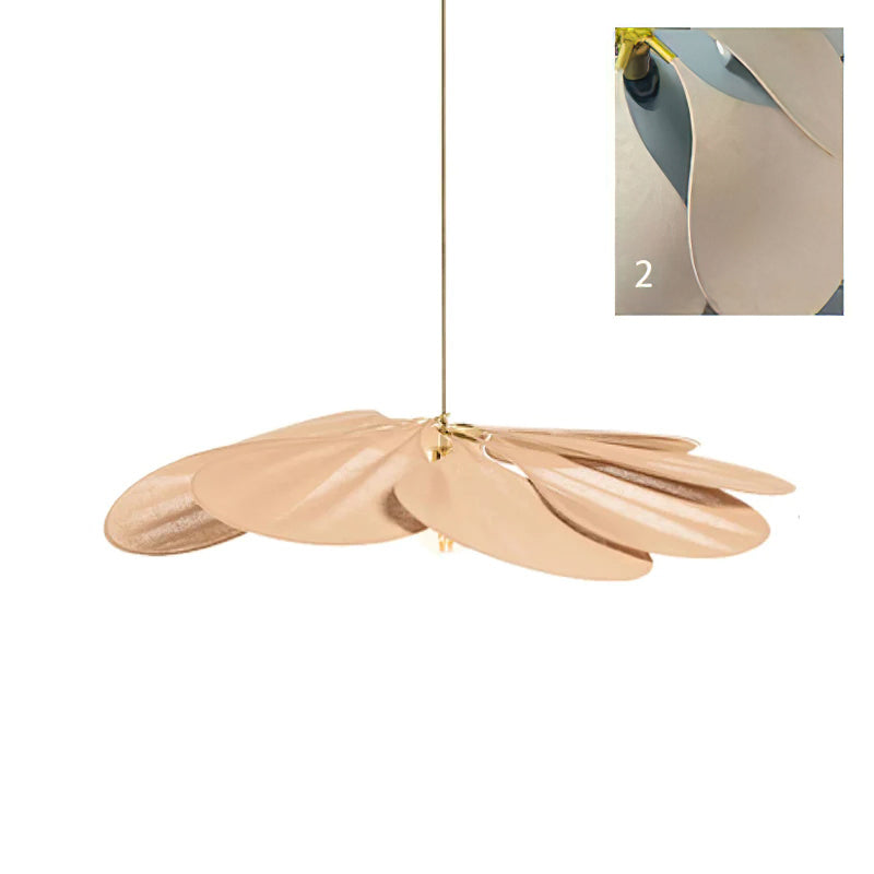 Dax Fabric Nature-inspired Pendant Lamp-Neutral Decor