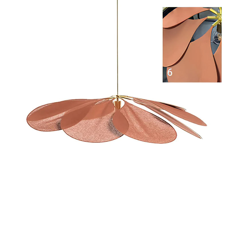 Dax Fabric Nature-inspired Pendant Lamp-Neutral Decor