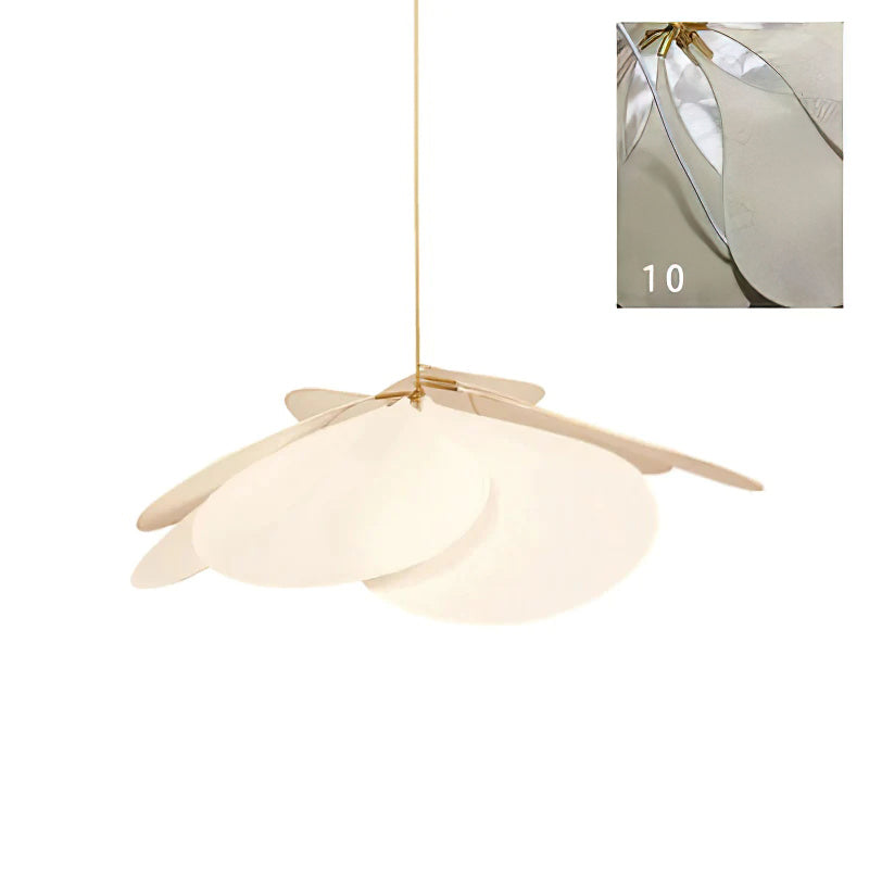 Dax Fabric Nature-inspired Pendant Lamp-Neutral Decor