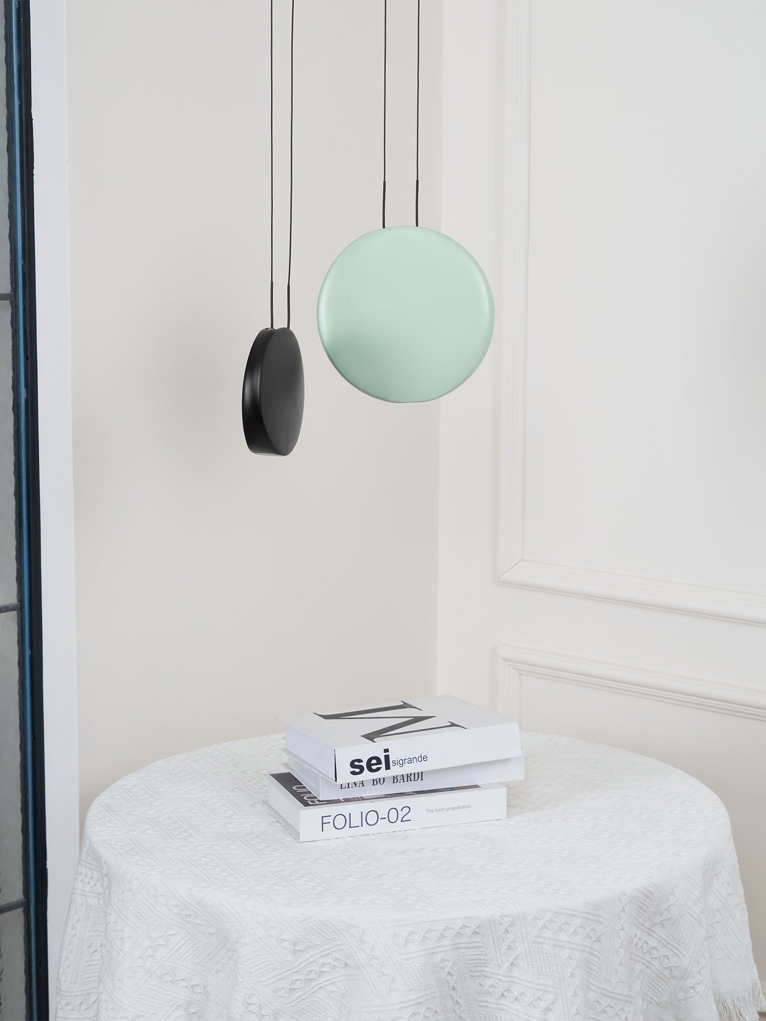 Mirellare Resin Artistic Pendant Light-Neutral Decor