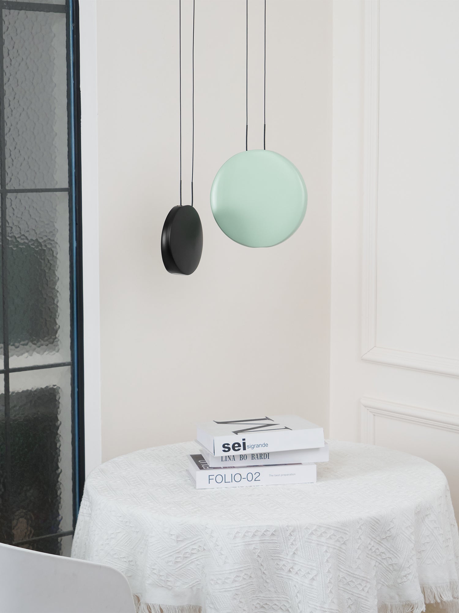 Mirellare Resin Artistic Pendant Light-Neutral Decor