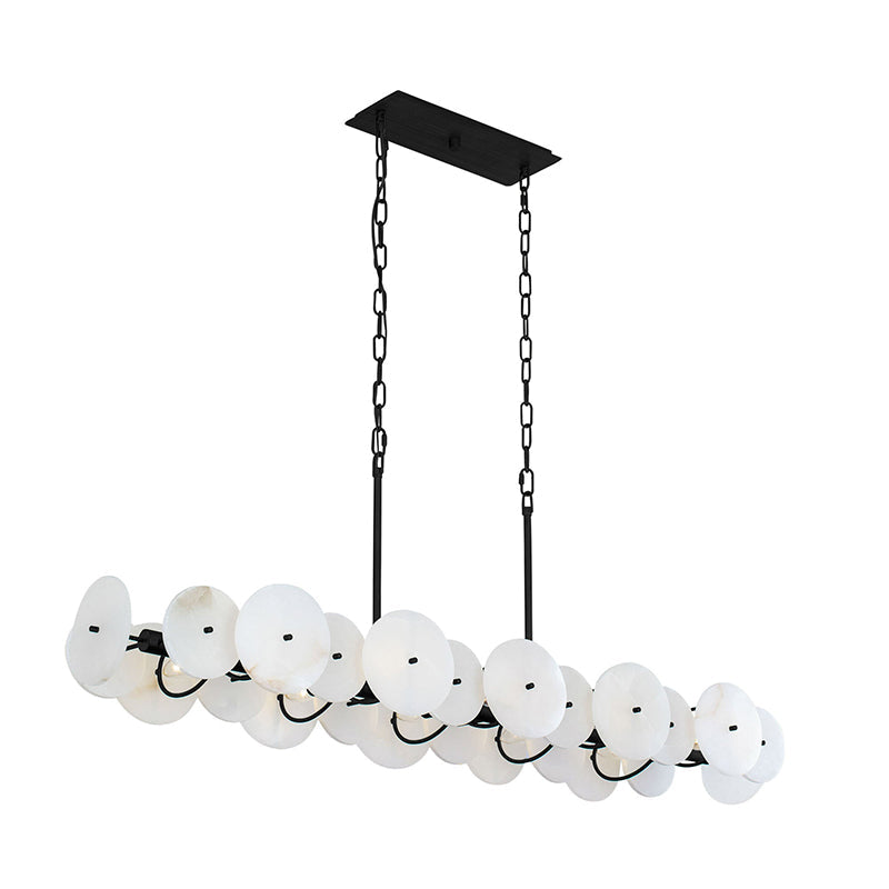 Alina Linear Alabaster Chandelier