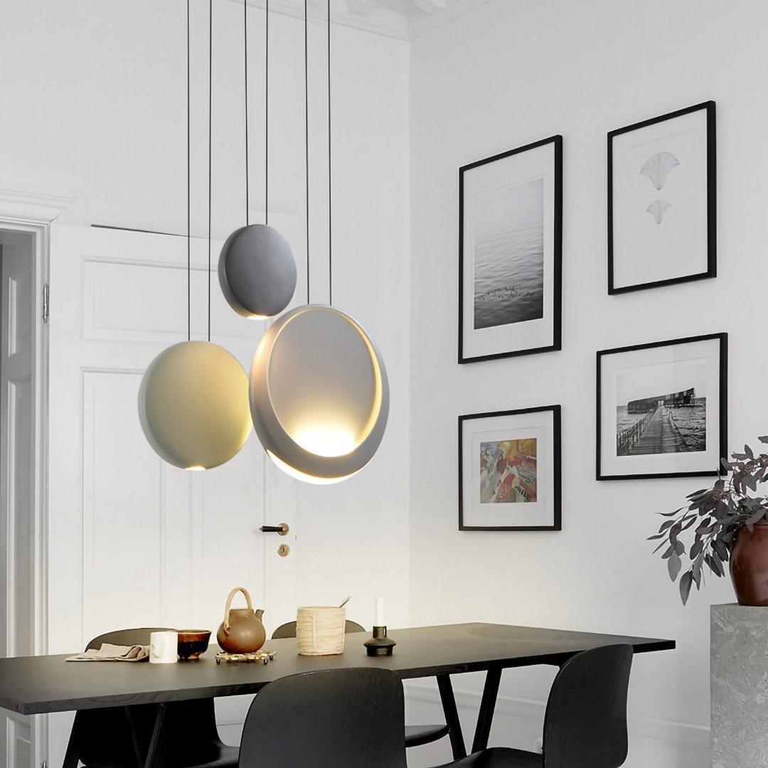Caniel Resin Artistic Pendant Light-Neutral Decor