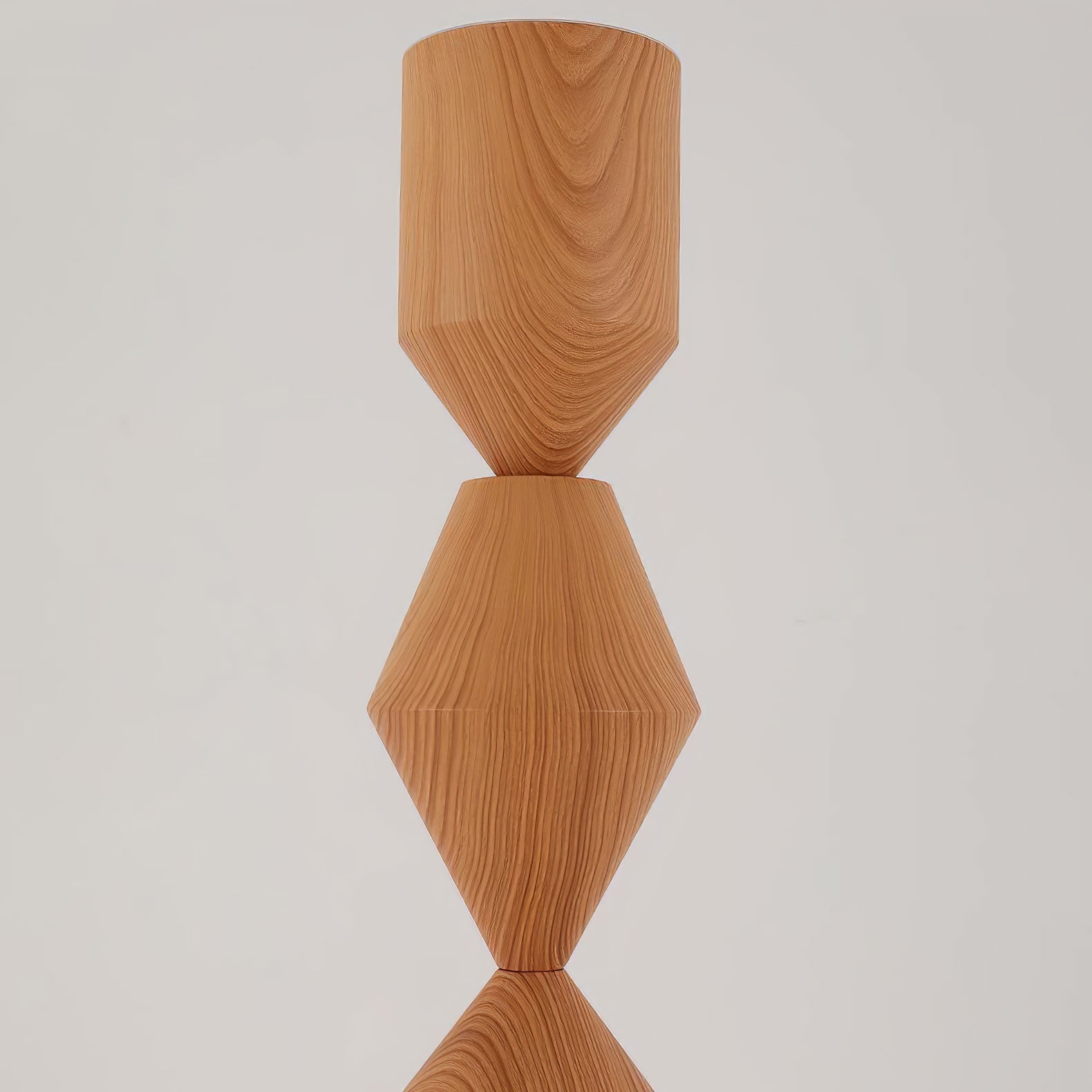 Drisen Minimalist Wood Floor Lamp-Neutral Decor