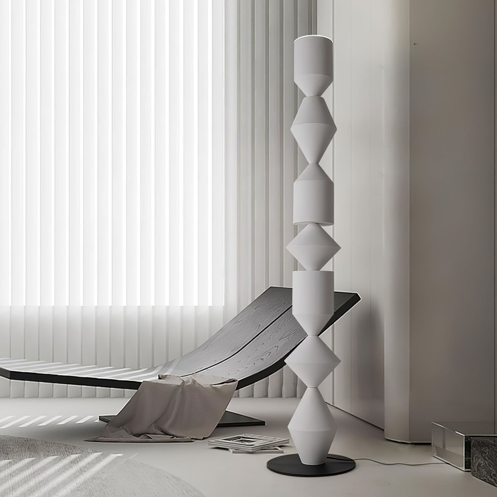 Drisen Minimalist Wood Floor Lamp-Neutral Decor