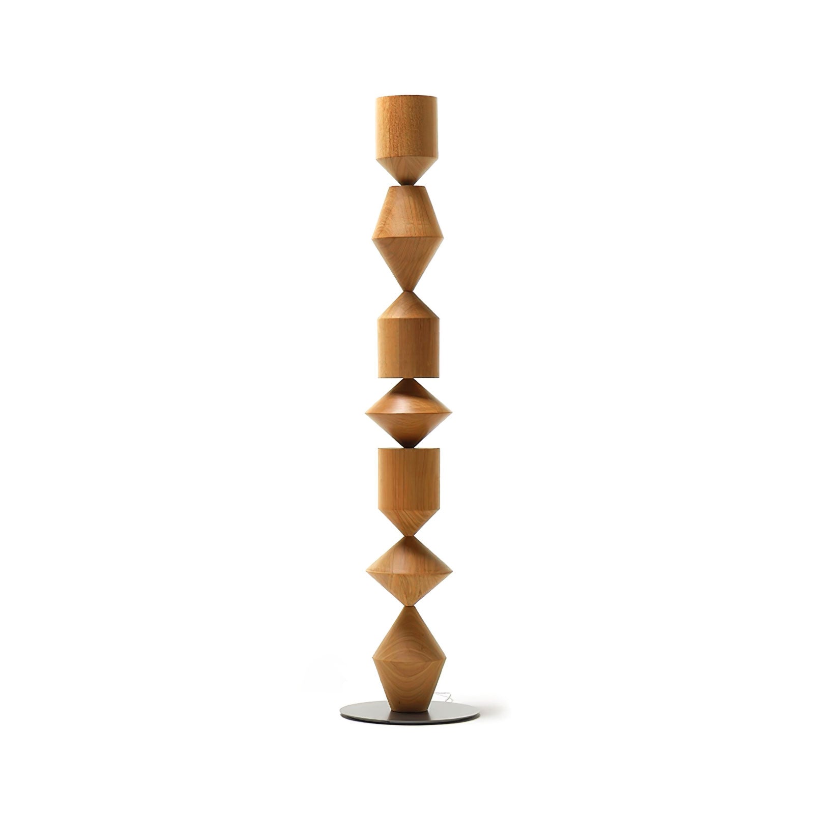 Drisen Minimalist Wood Floor Lamp-Neutral Decor